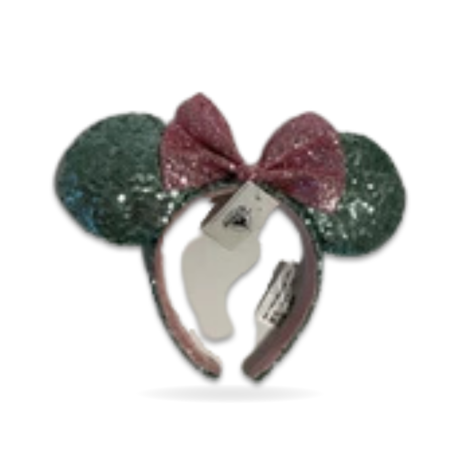 Sugar Rush Mint Glitter Minnie Sequin Ear Headwear