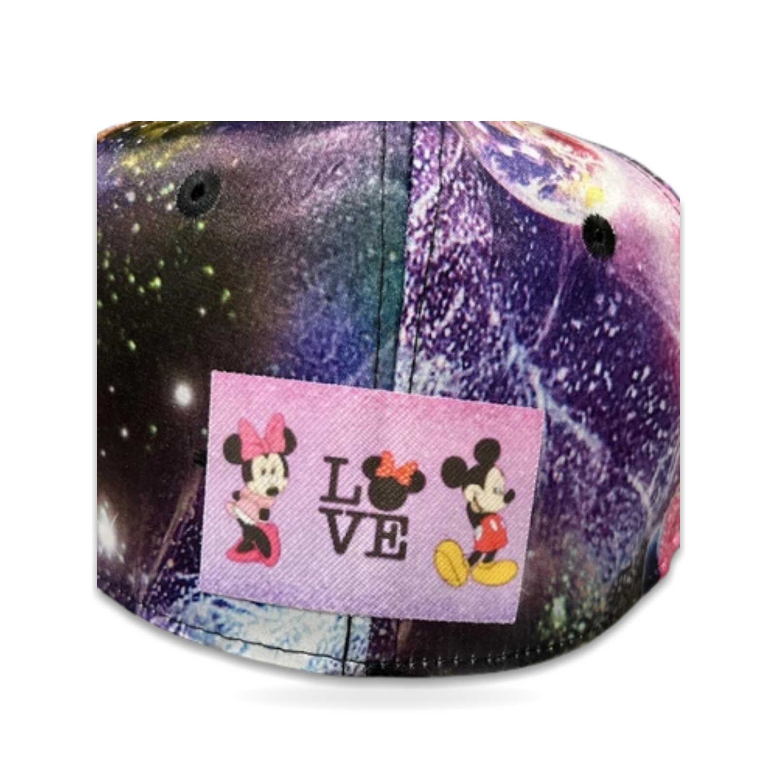 Cap Medium Galaxy Checkers Mickey & Minnie Mouse Child’s Baseball
