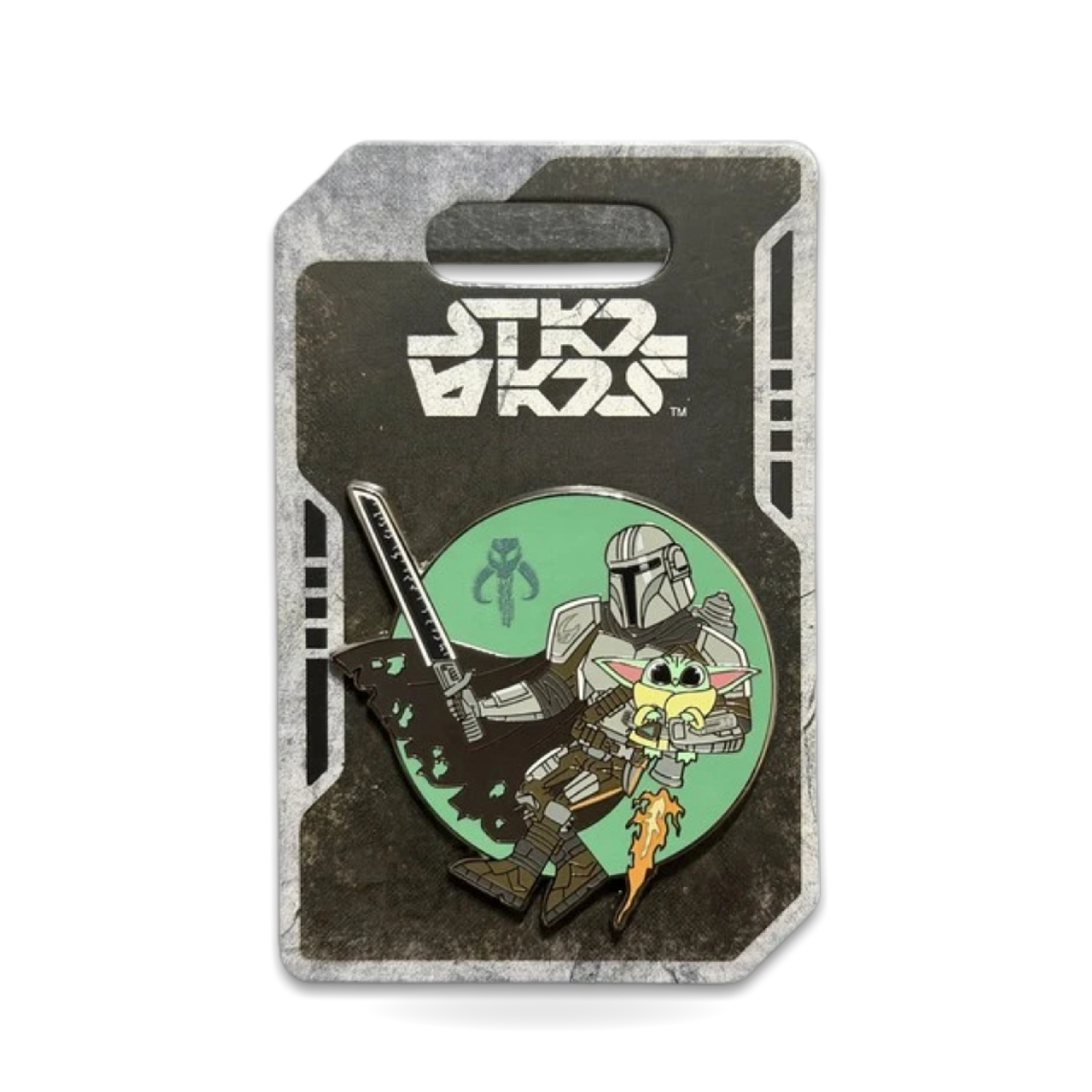 Star Wars Mandalorian Din Grogu Open Edition Trading Pin