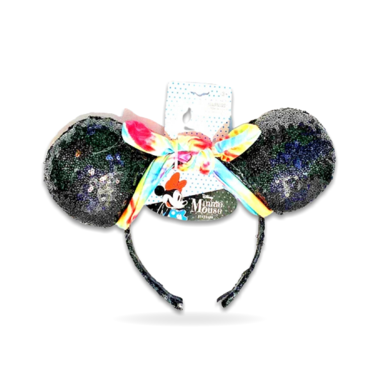 Mickey Minnie Mouse Tie Dye Bow Ear Headwear