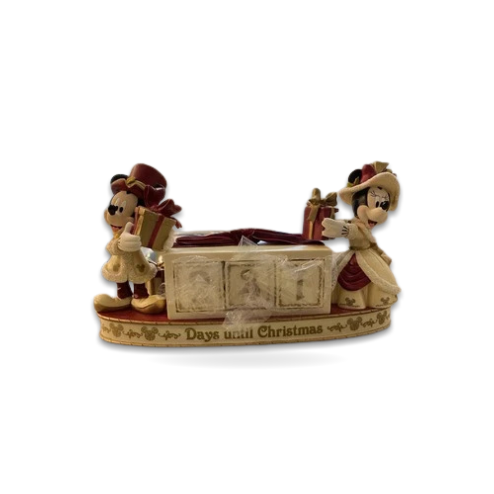 Mickey Minnie Countdown Calendar Figurine