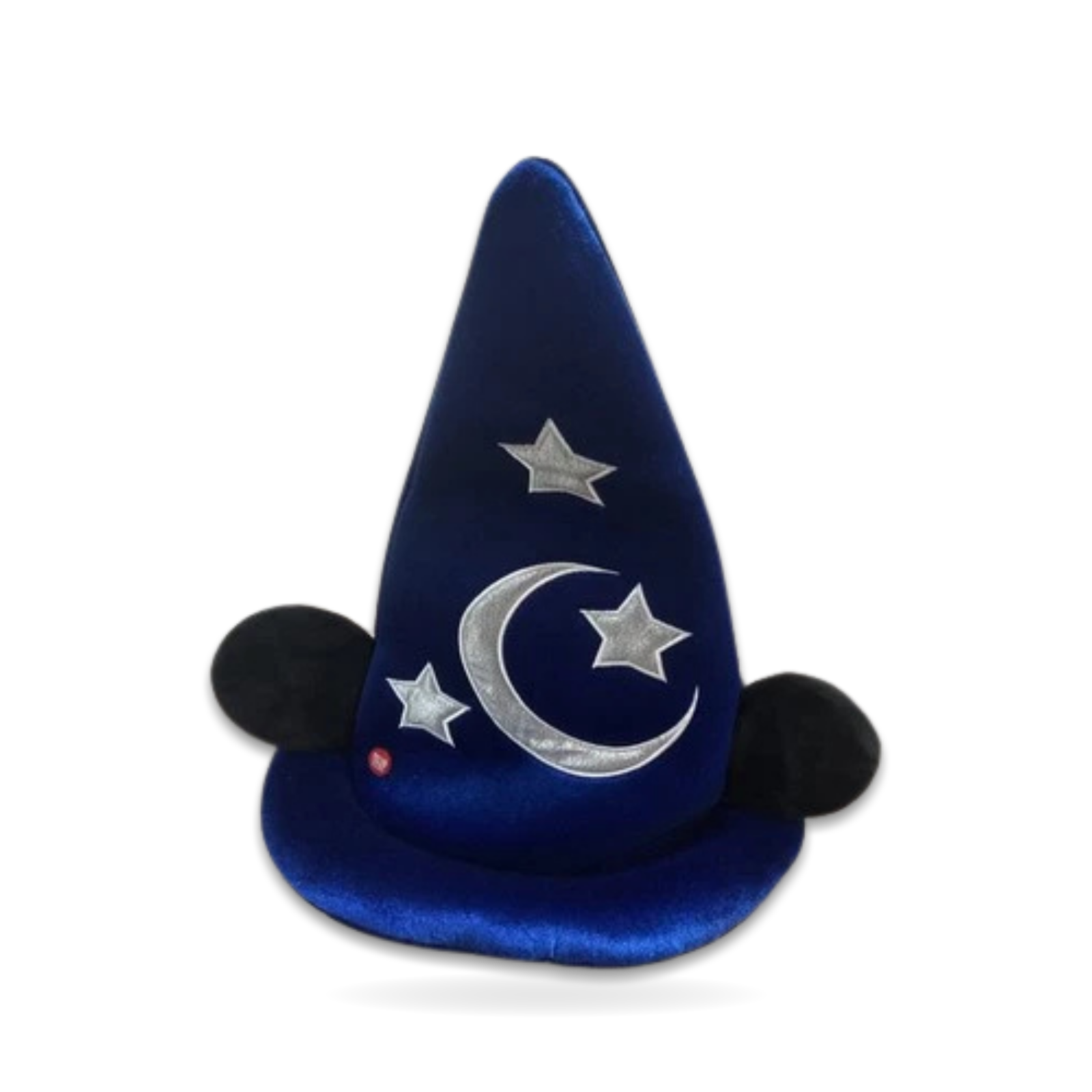 Fantasia Sorcerer Mickey Blue Hat Cap with Ears Moon Stars