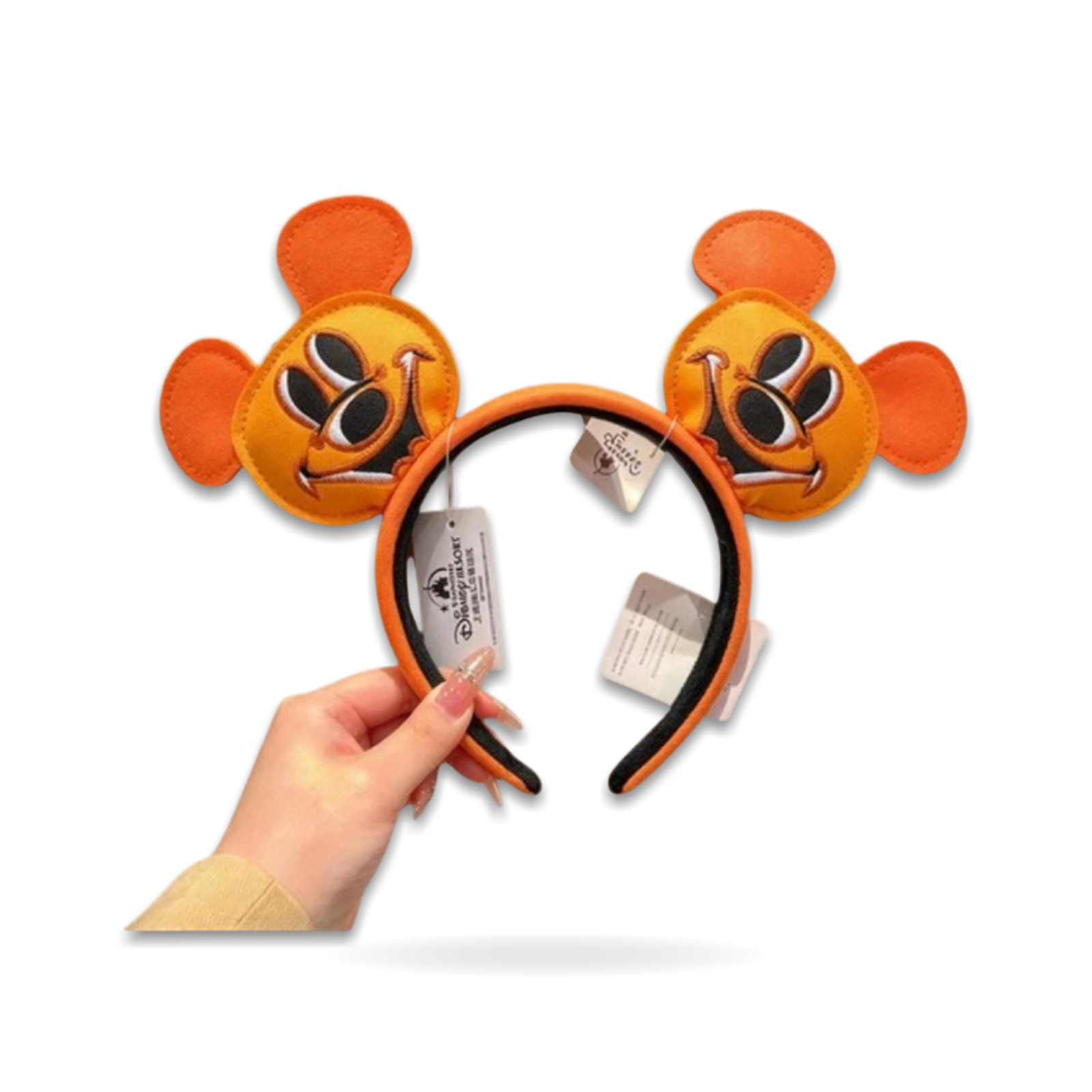 Mickey Mouse Jack-o'-Lantern Halloween Ear Headwear