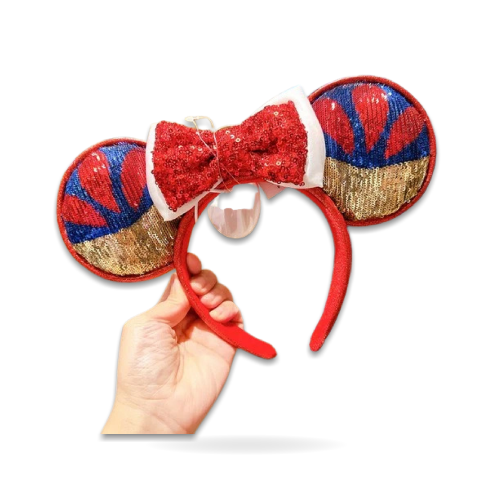 Princess Snow White Mouse Ear Bow Ear Headwear