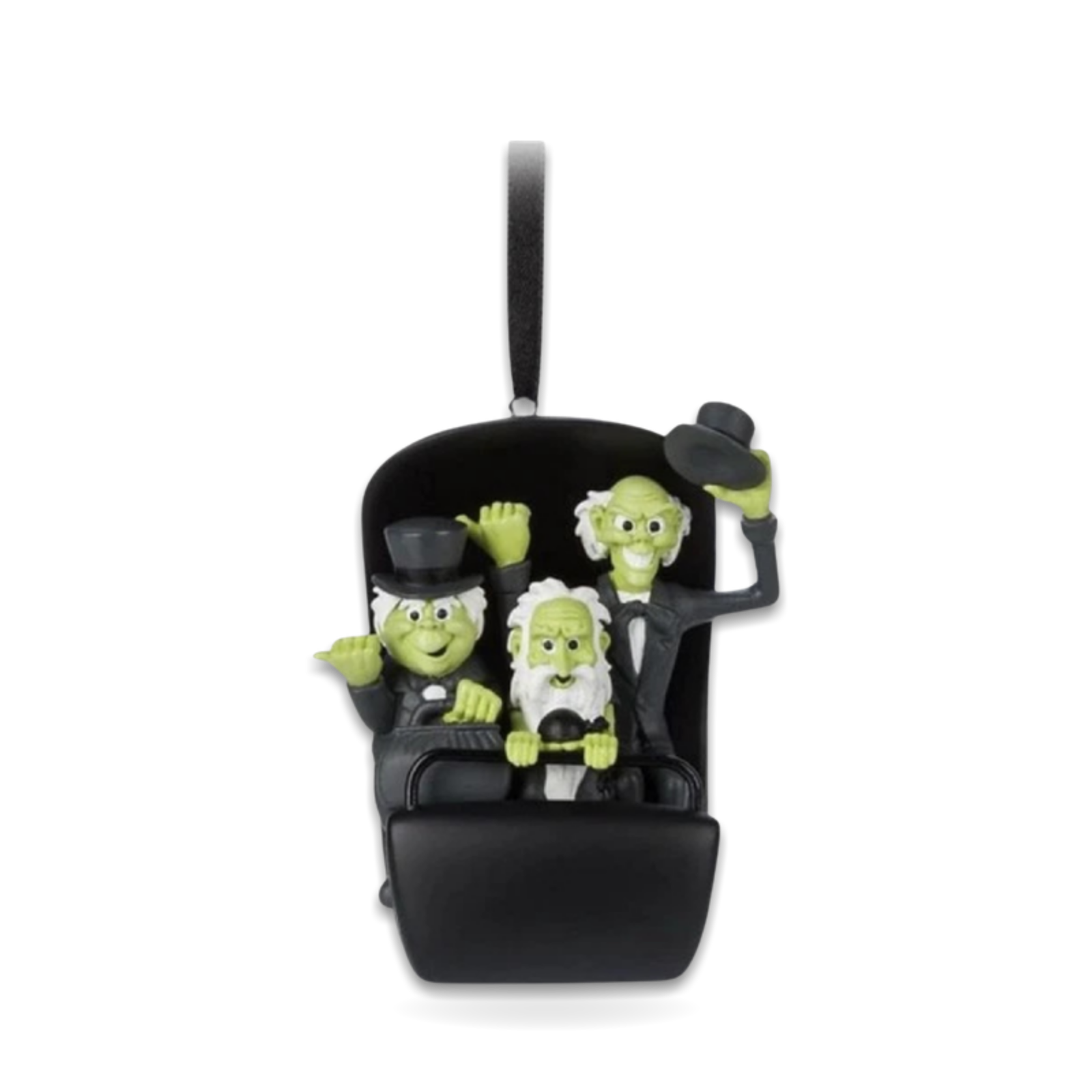 Haunted Mansion Hitchhiking Ghosts Doom Buggy Glow Seasonal Ornament