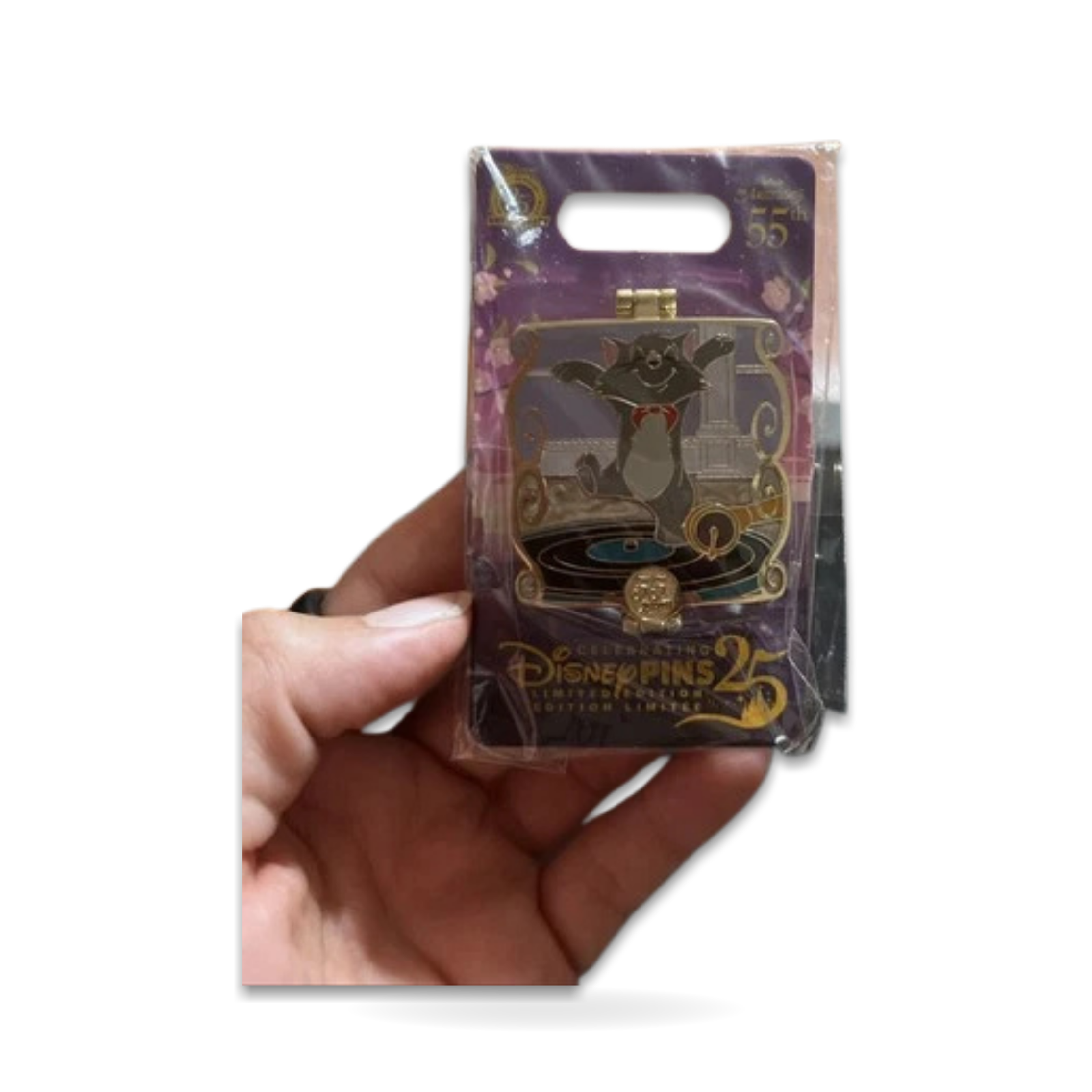 The Aristocats 55th Anniversary Kittens Fold Limited Edition Trading Pin
