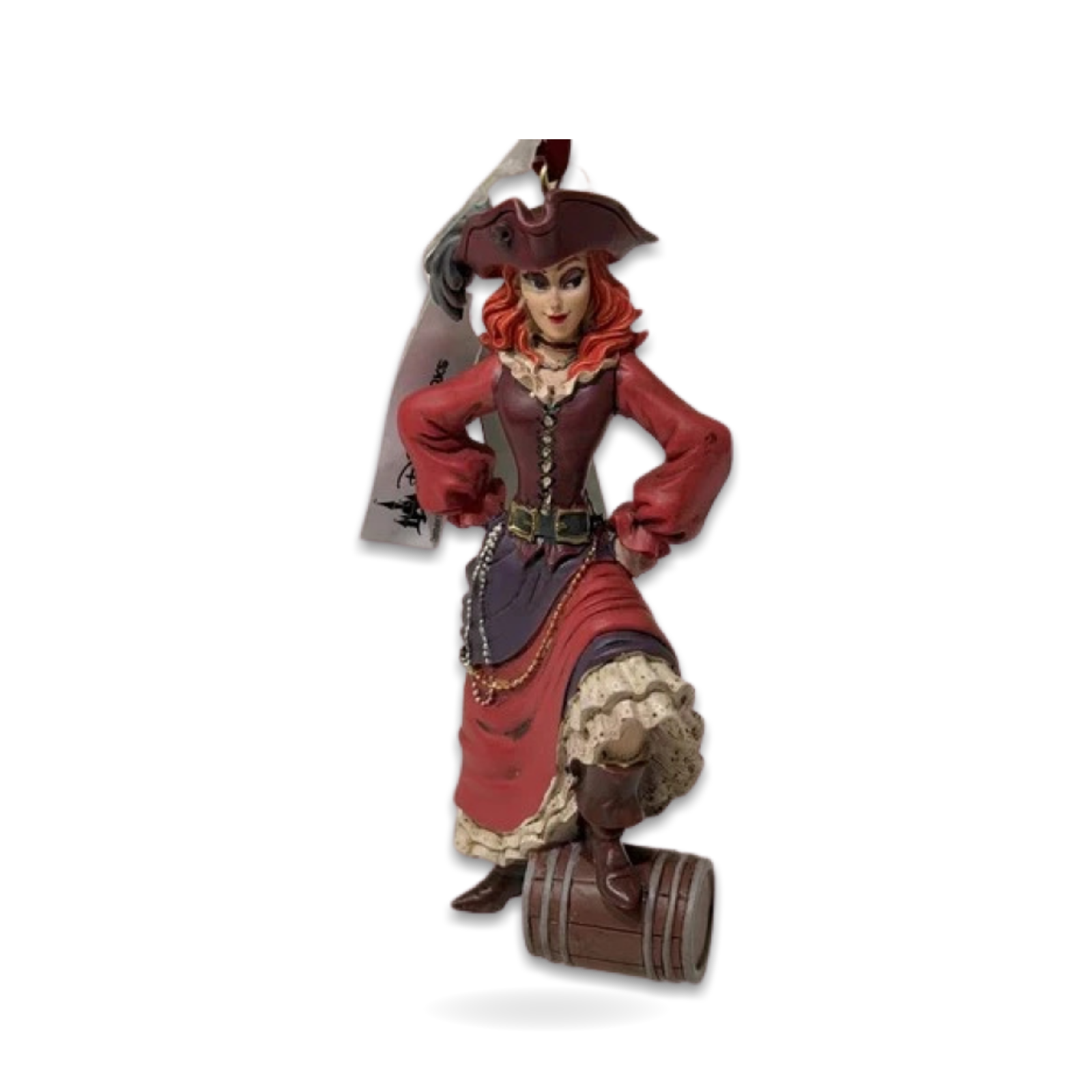 Pirates of the Caribbean Redhead Auction Scene Seasonal Ornament