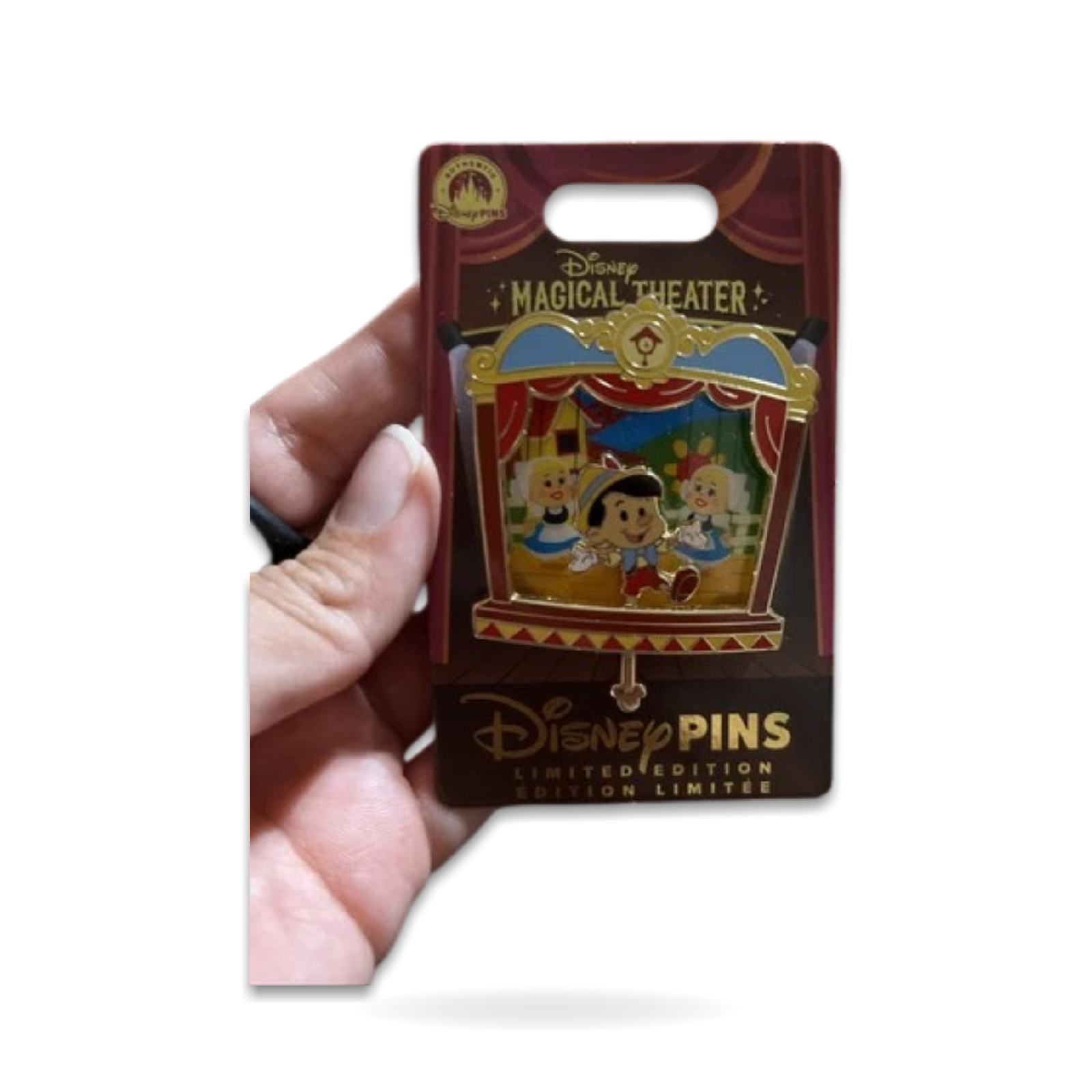 Peter Pan Wendy Slider Pin Magical Theater Limited Edition of 4500 Trading Pin