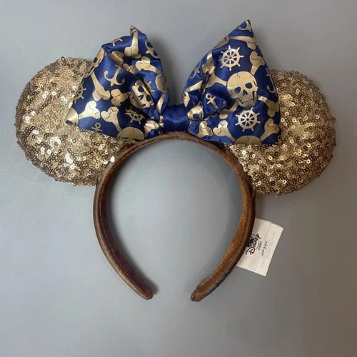 Pirates of the Sequined Minnie Us Ear Headwear