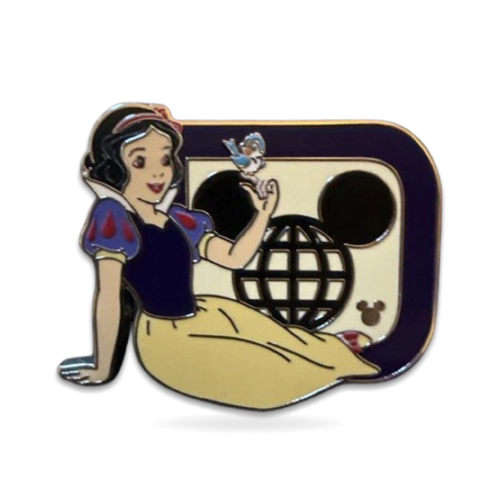 Snow White Hidden Mickey Wave Pin