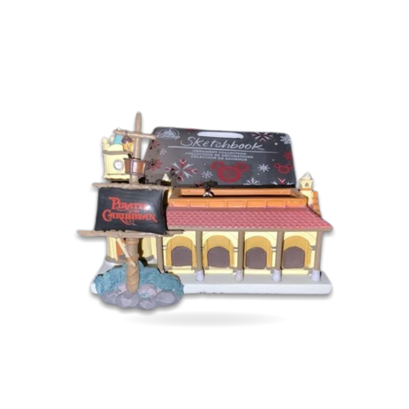 Pirates of the Caribbean Attraction Sketchbook Seasonal Ornament