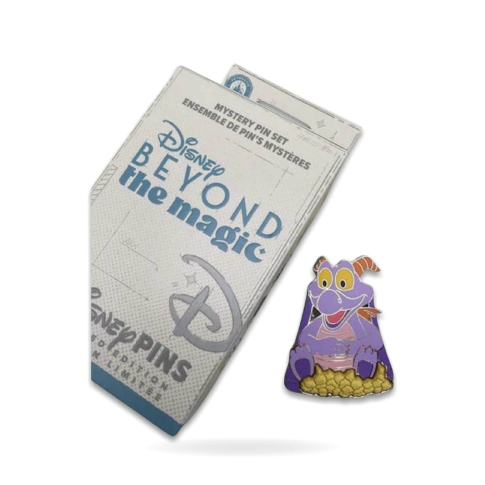 Beyond the Magic Figment Popcorn Bucket Limited Edition 860 Trading Pin