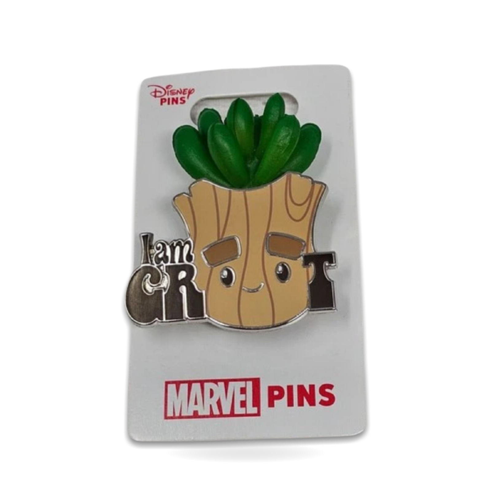 Marvel I'm Groot Plant With Card Trading Pin