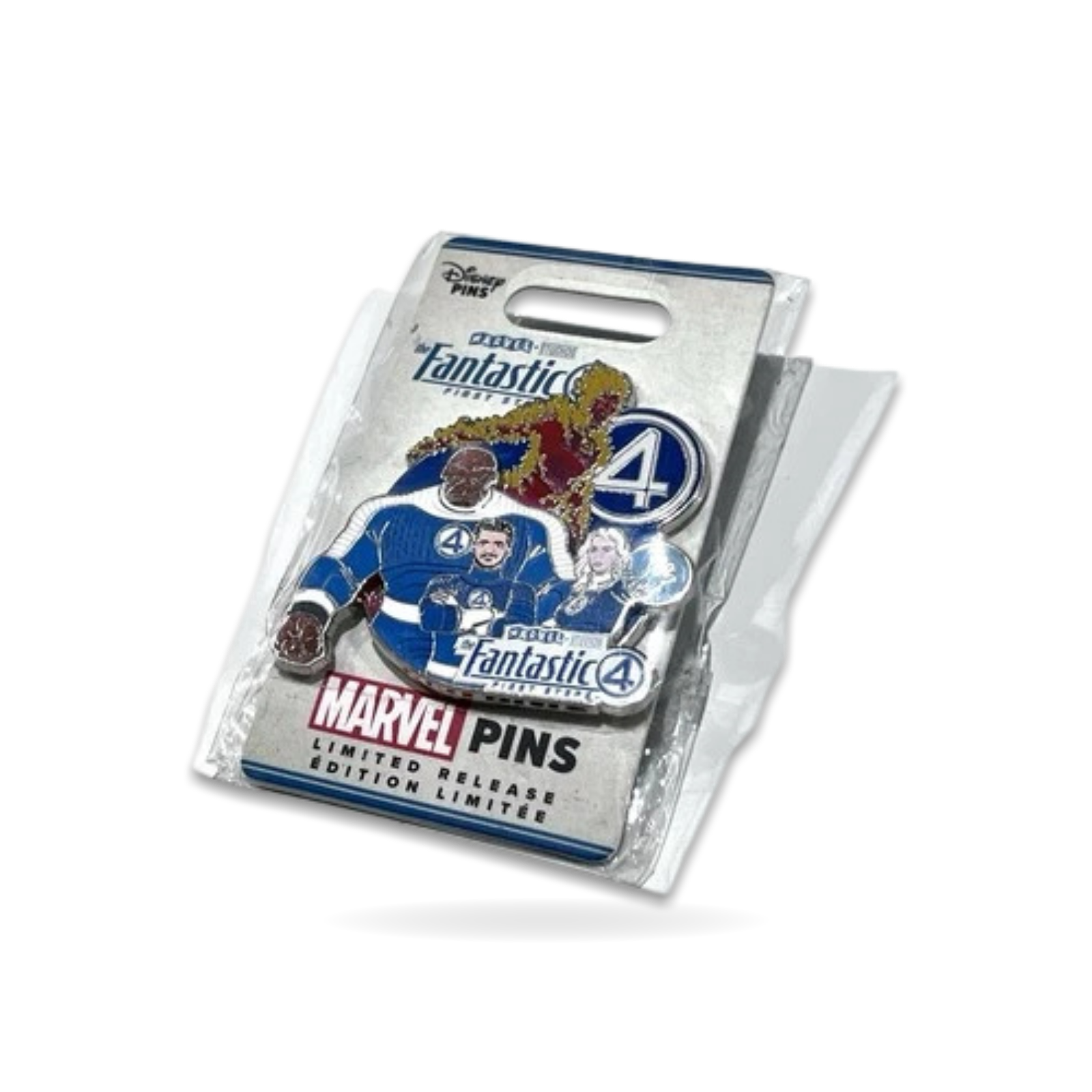 Marvel Studios Fantastic 4 First Steps Movie Four Pin Trading Pin