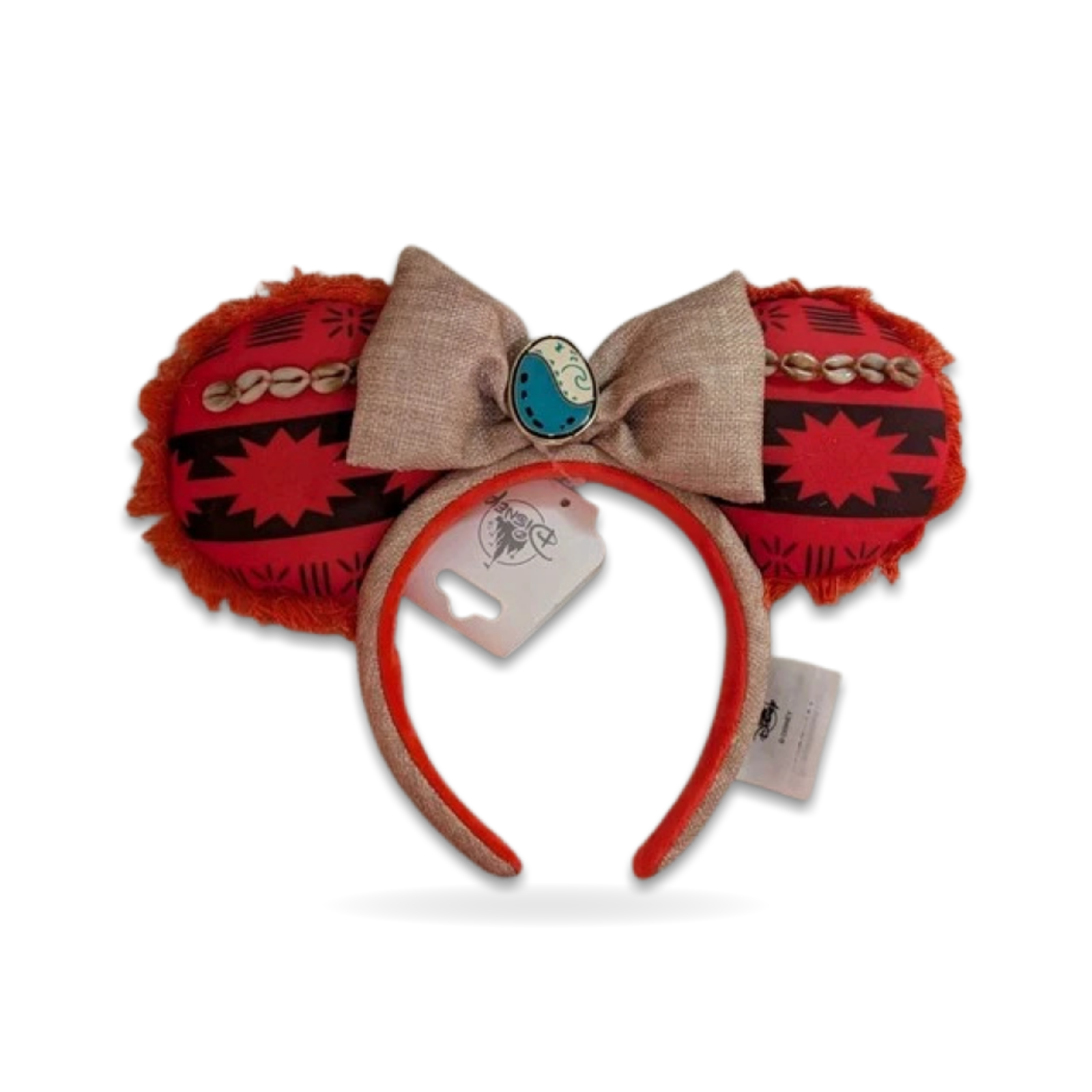Princess Moana Orange Shell Island Ear Headwear
