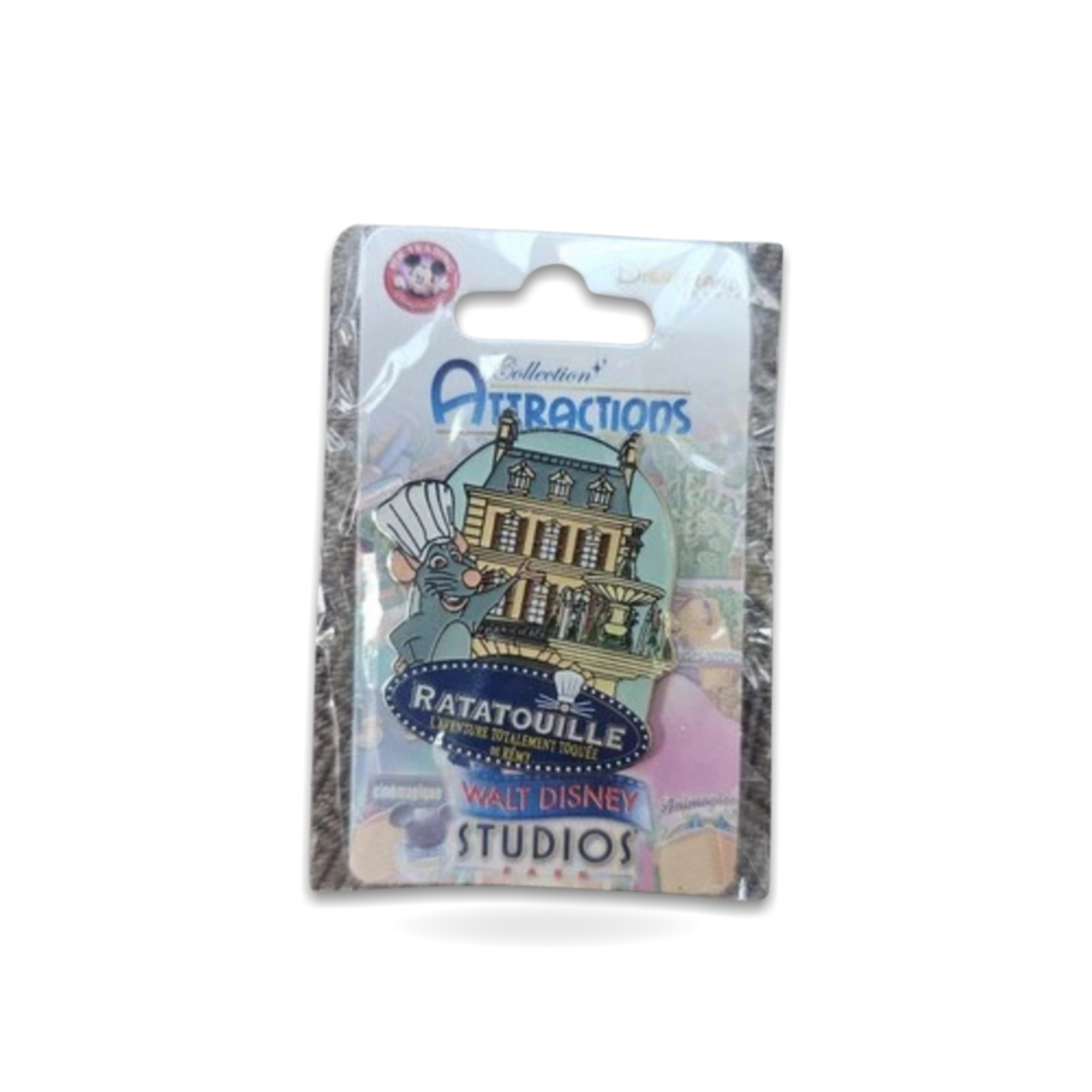Paris Attractions Ratatouille Remy Studios 4 other pins Trading Pin