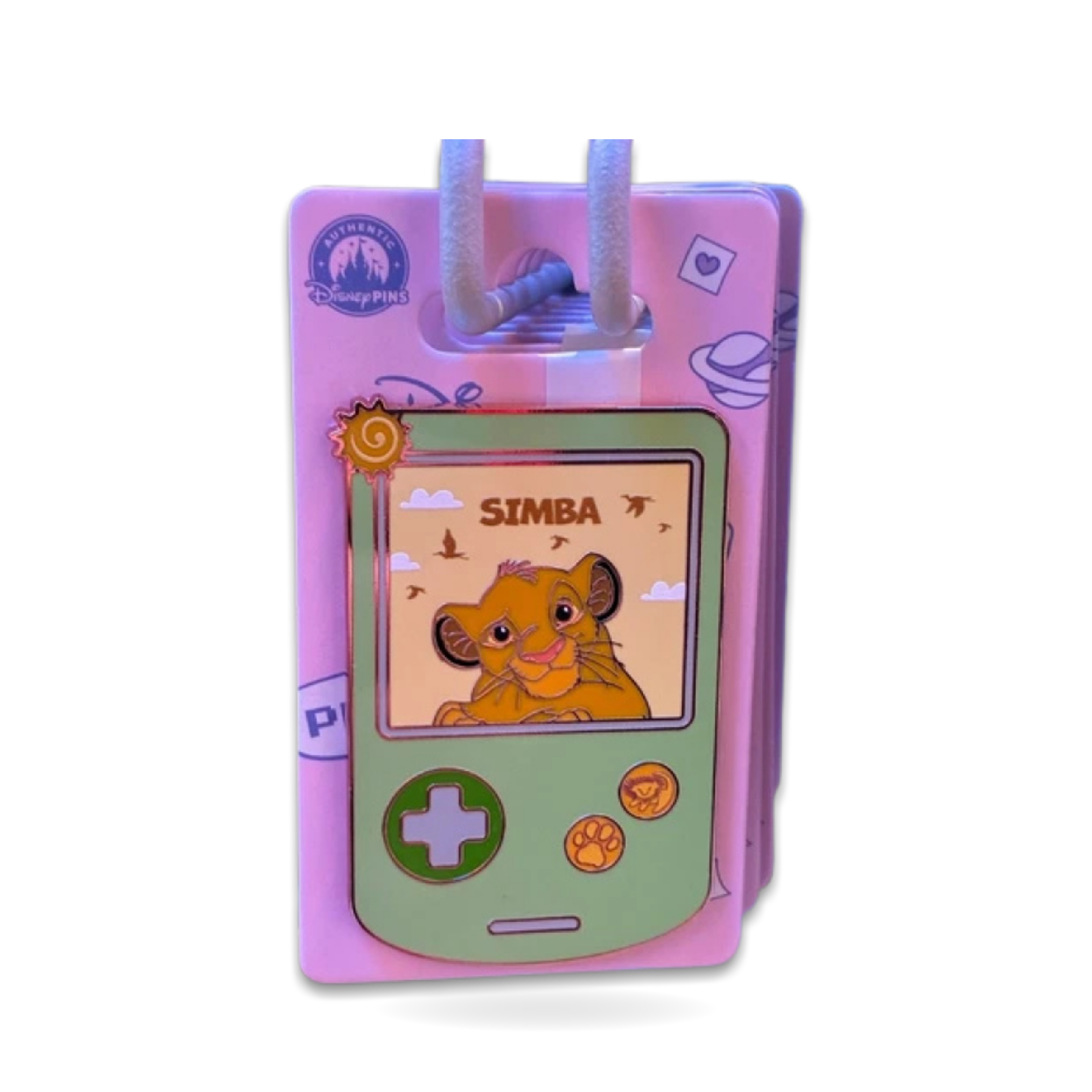 Paris Simba Game Enamel Trading Pin