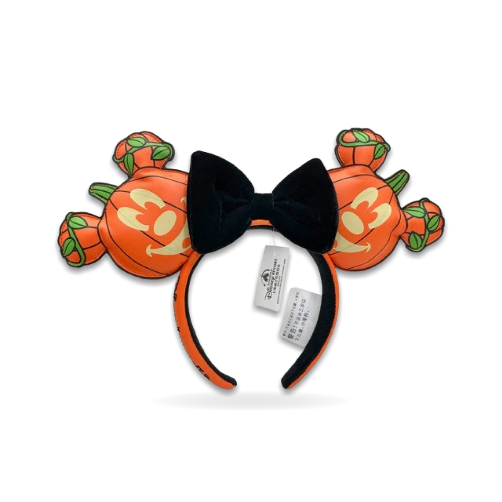 Loungefly Mickey Pumpkin Minnie Mouse Bow Ear Headwear