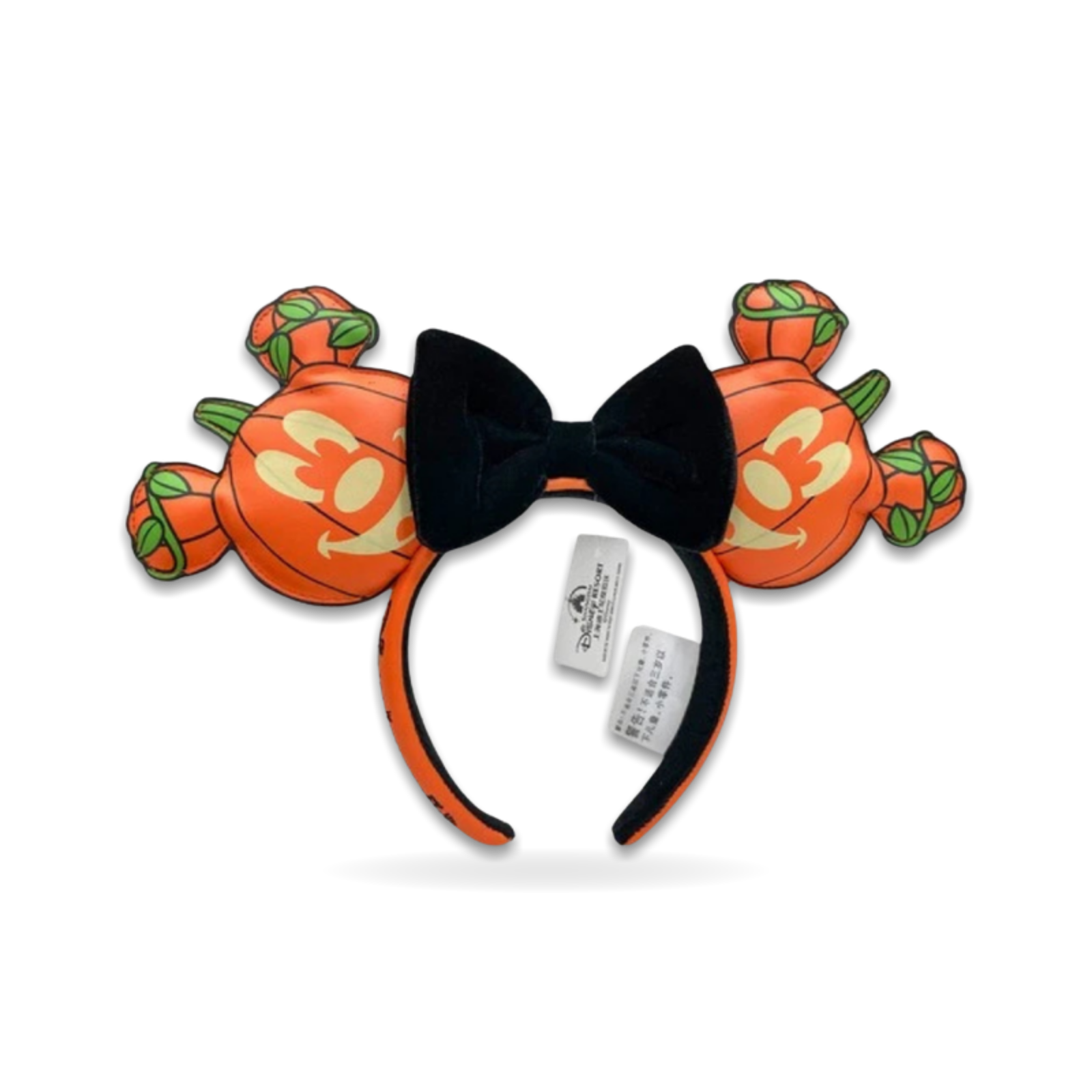 Loungefly Mickey Pumpkin Minnie Mouse Bow Ear Headwear