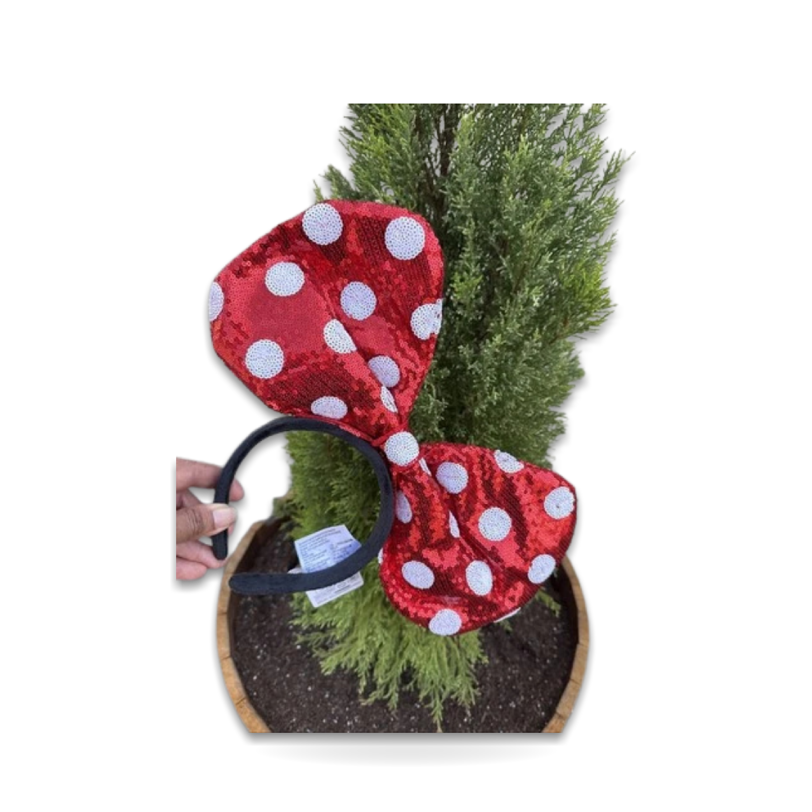 Minnie Mouse Classic Big Red Bow Ear Headwear