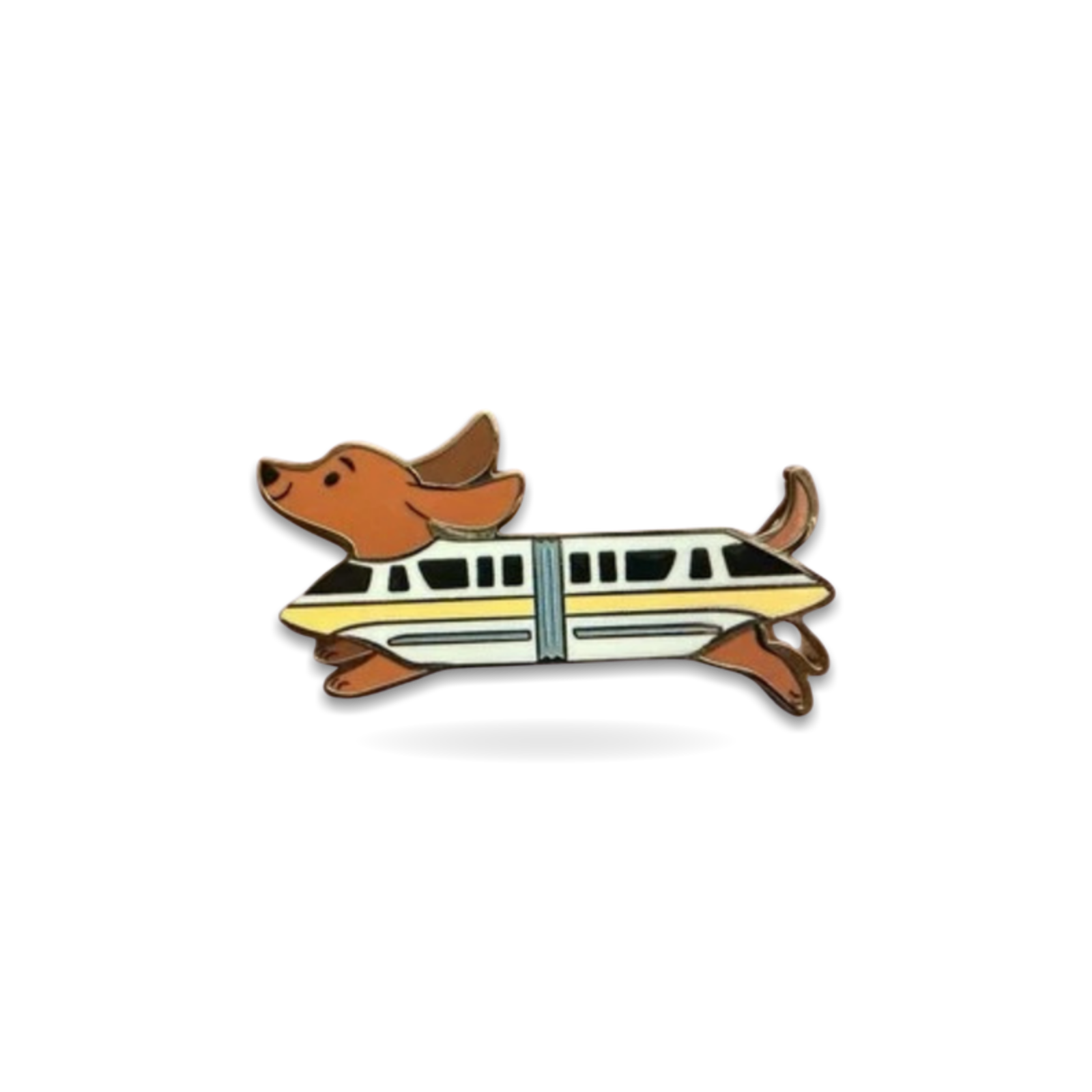Monorail Dachshund Dog Halloween Costume Limited Release Mystery Trading Pin