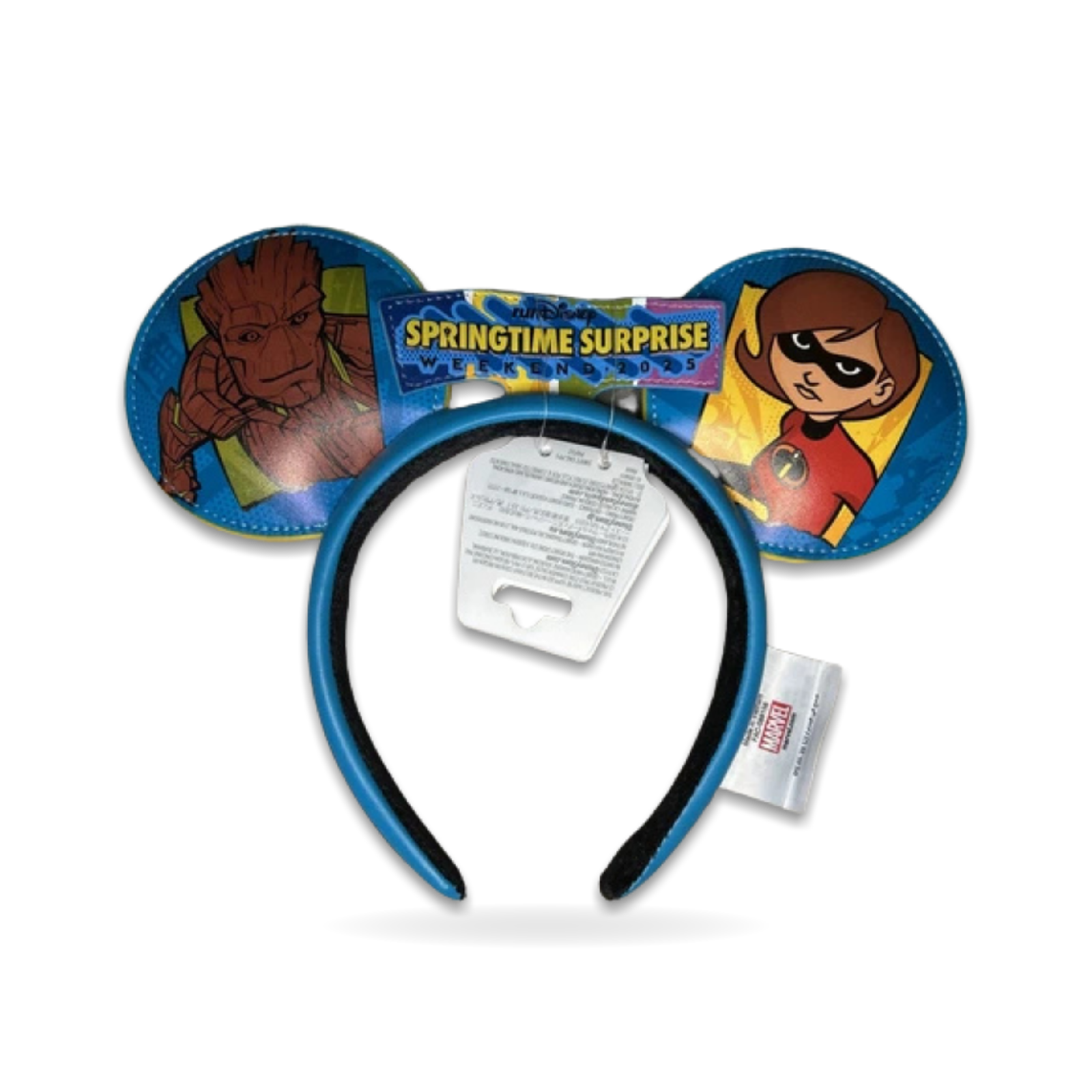 Run Springtime Surprise Mickey Mouse Ears Blue Baymax Groot Ear Headwear