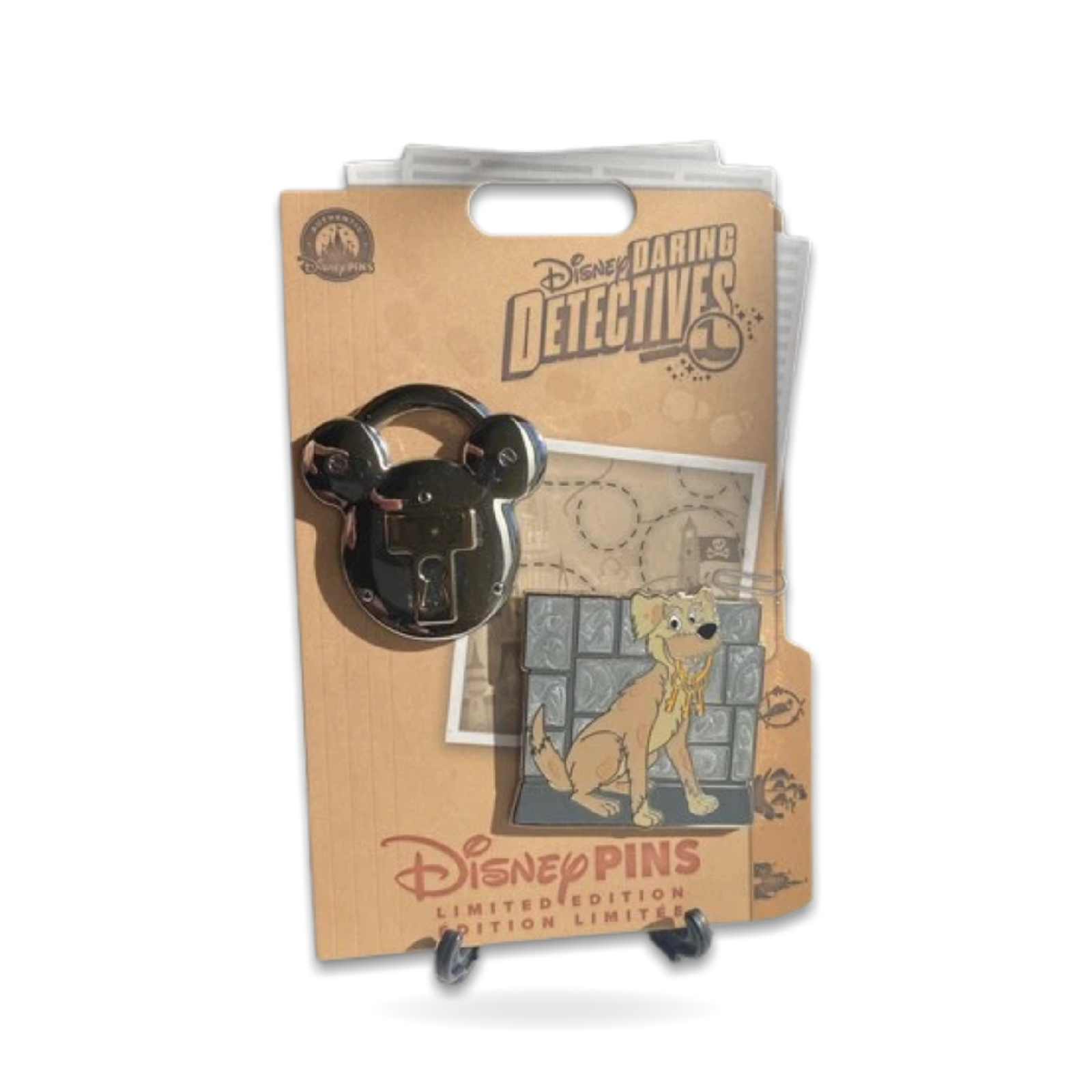Daring Detectives Pirates Of the Caribbean Jail Dog Limited Edition 2 Trading Pin