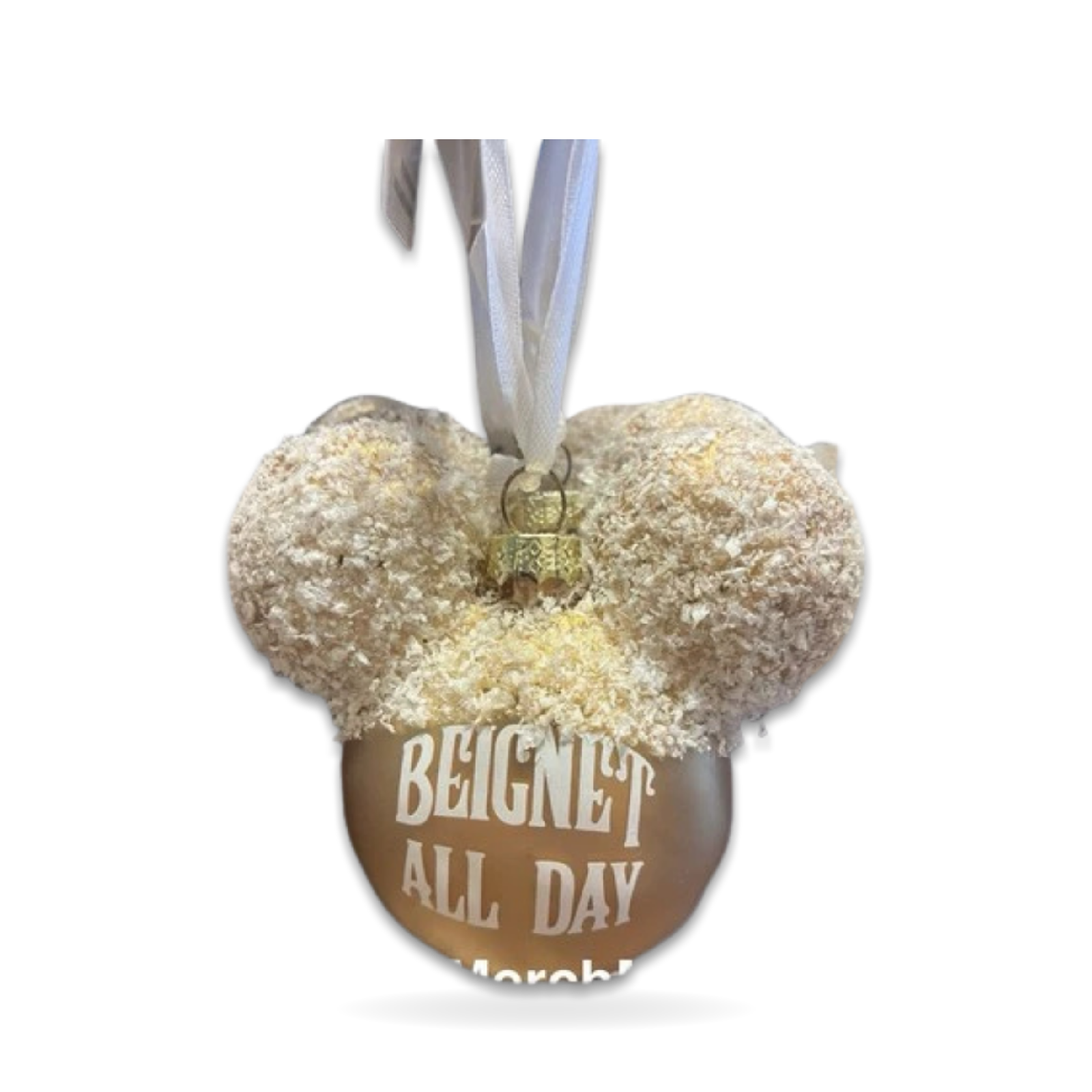 Port Orleans Beignet All Day Mickey Ears Seasonal Ornament