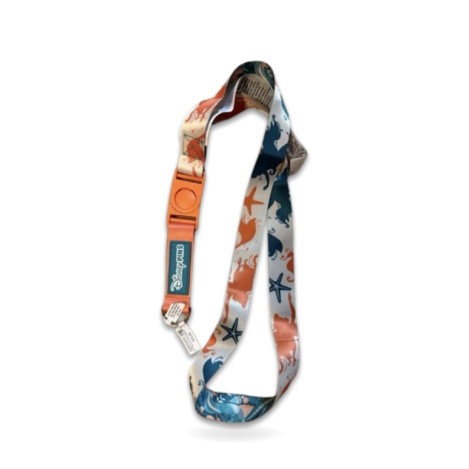 Little Mermaid Ariel Reversible Lanyard Trading Pin