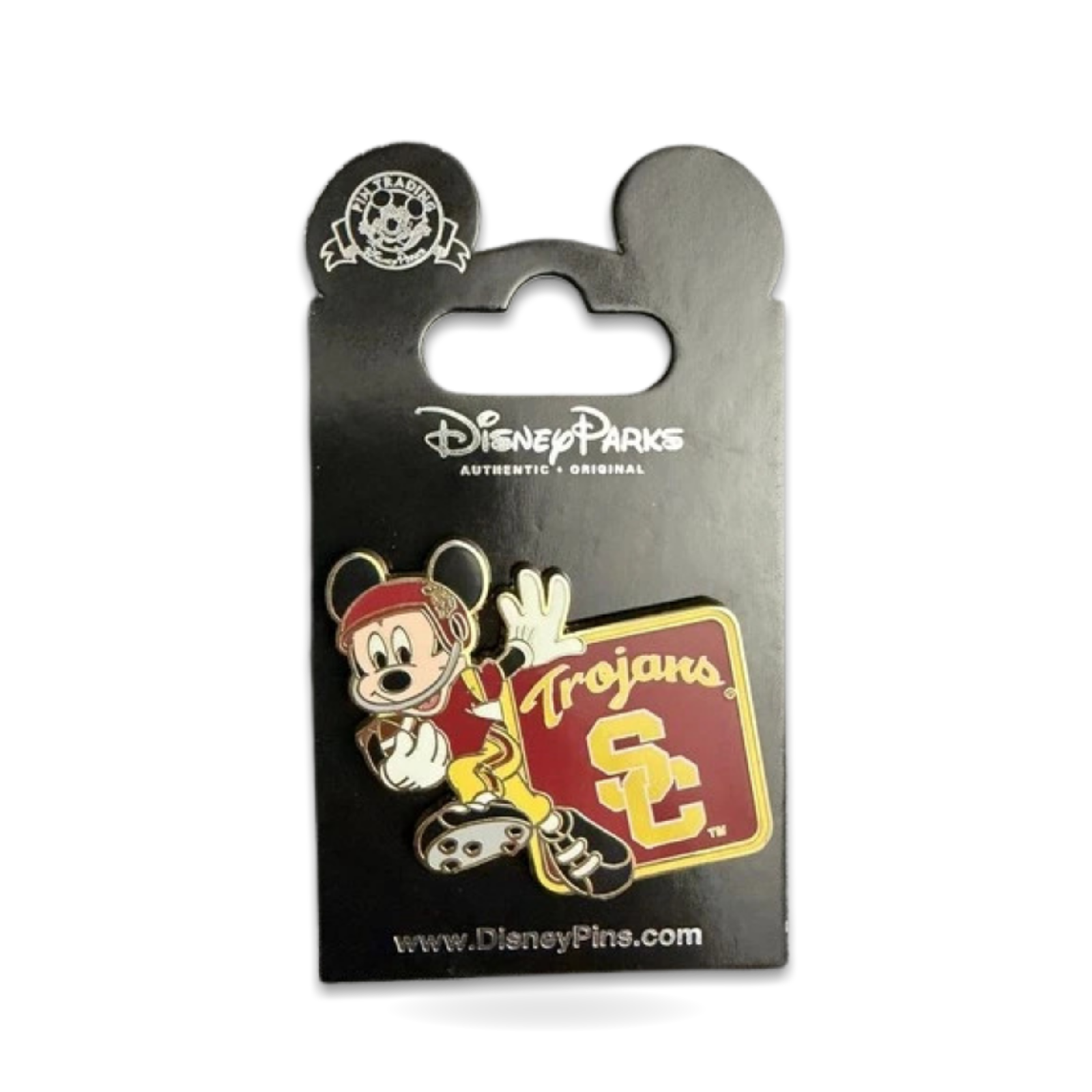 Ncaa Football Mickey Usc Trojans Noc Trading Pin