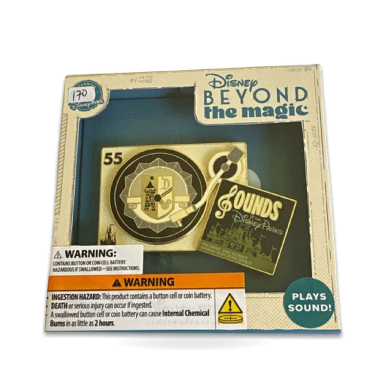 Limited Edition Plays the Magic Sounds Trading Pin