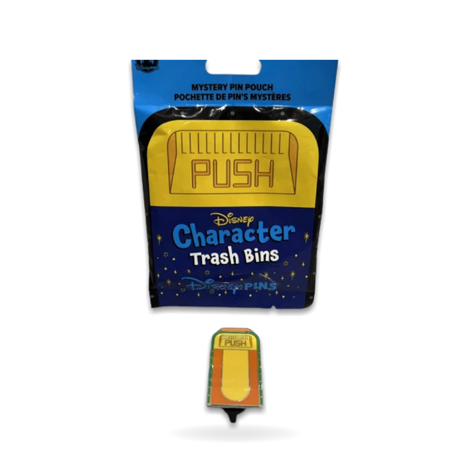 Character Trash Bins Bag Pin B5 Trading Pin