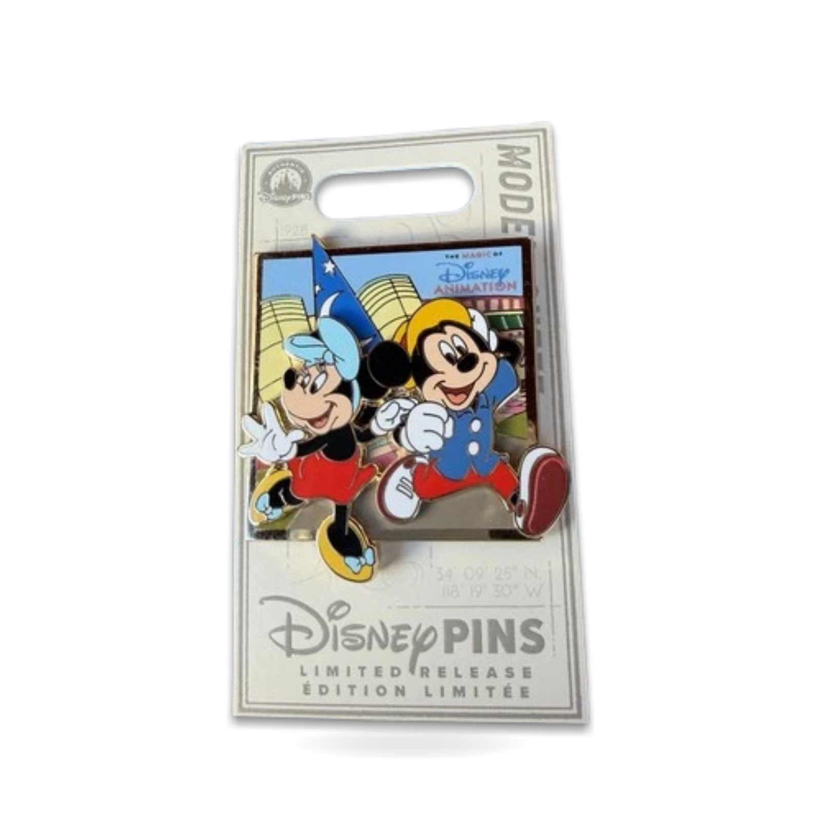 Magic Of Animation And Minnie Mouse Trading Pin