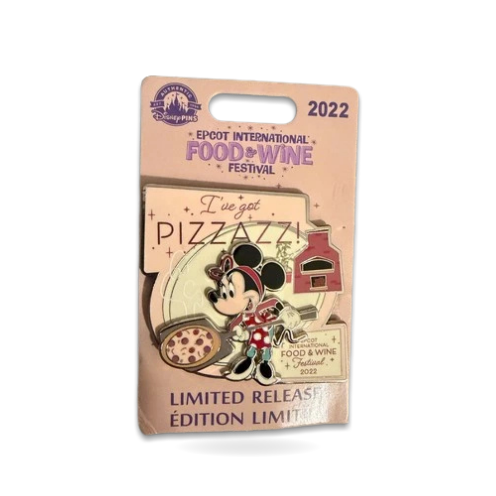 Epcot Food and Mouse Limited Release Trading Pin