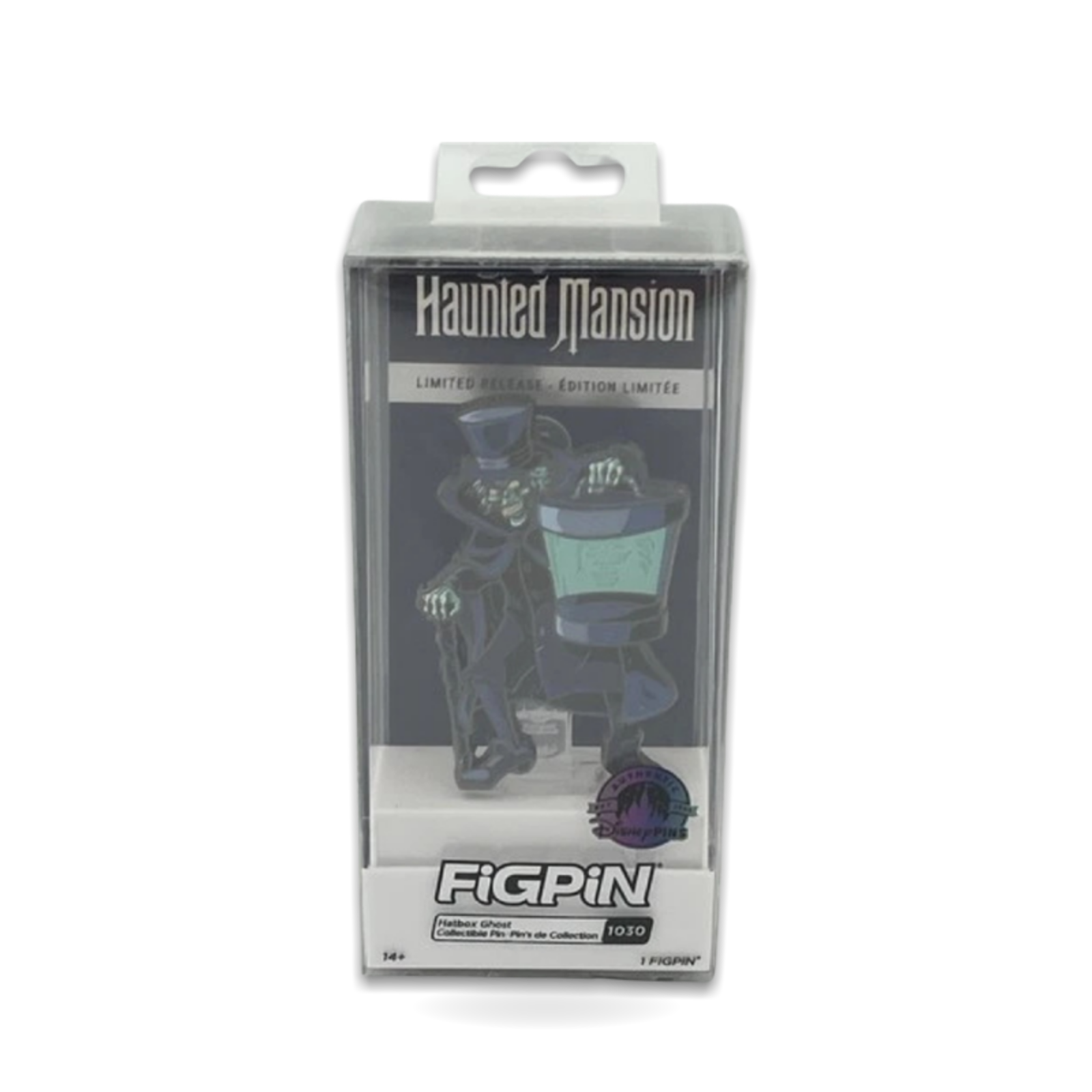 PiN FiG Hatbox Ghost #1030 Haunted Mansion Limited Release Pin