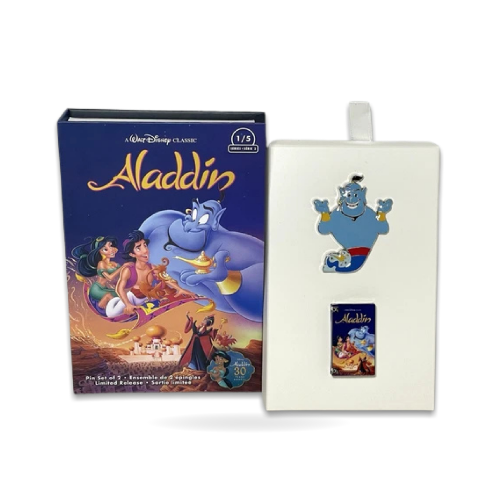 Aladdin Vhs Set of Limited Release Trading Pin