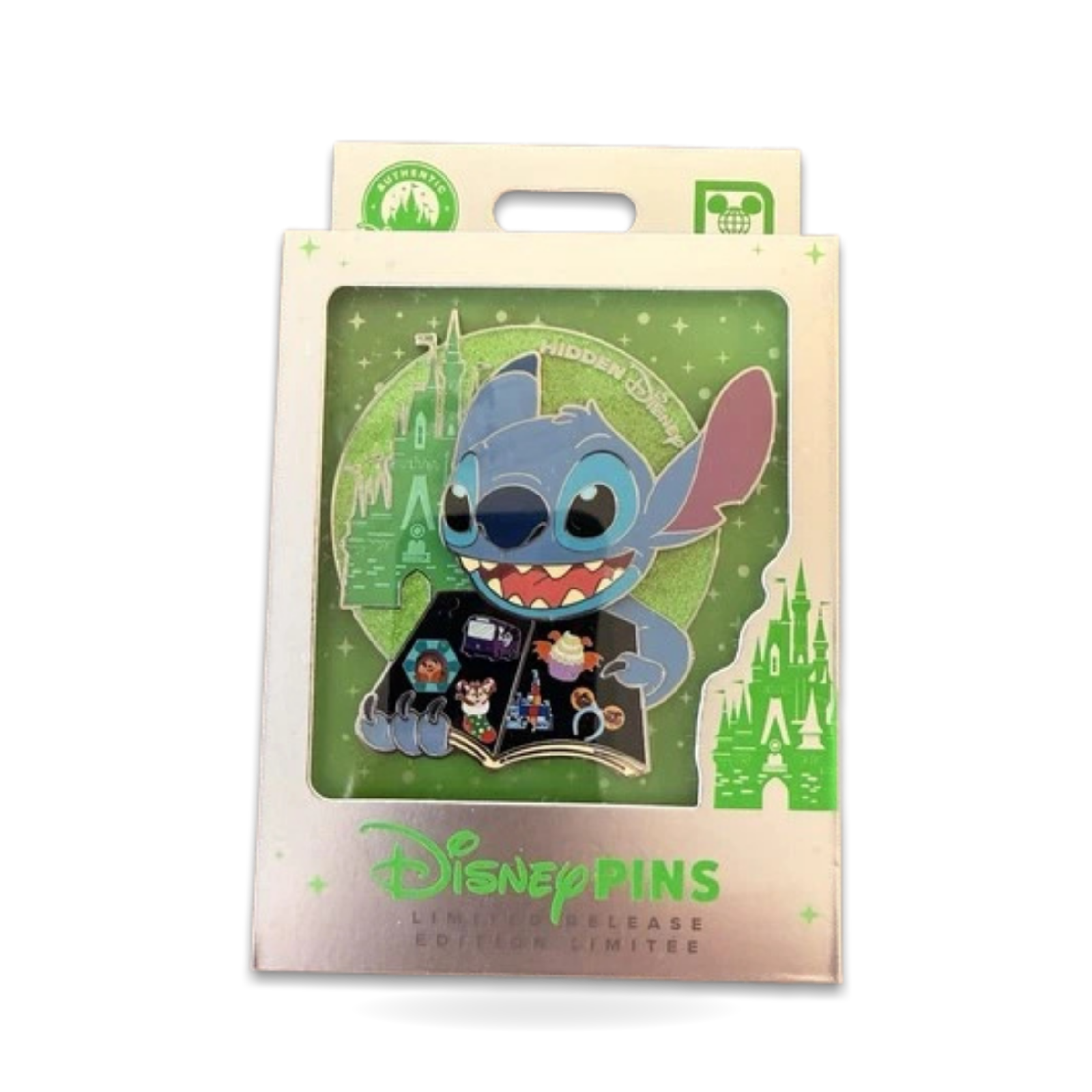 Stitch Hidden Mickey Mini Jumbo Le3500 Trading Pin