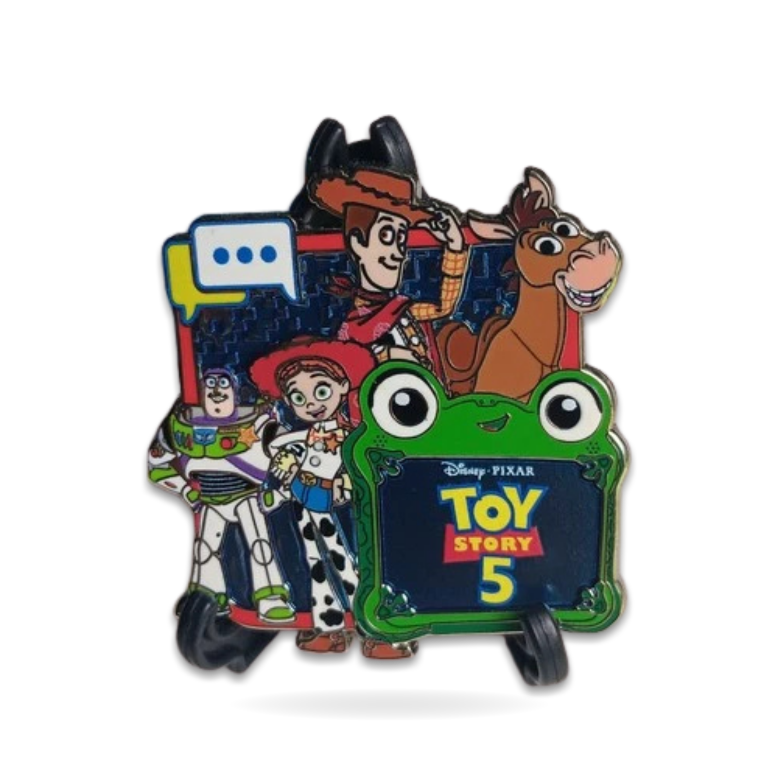 Toy Story Woody Jessie Buzz Bullseye Trading Pin