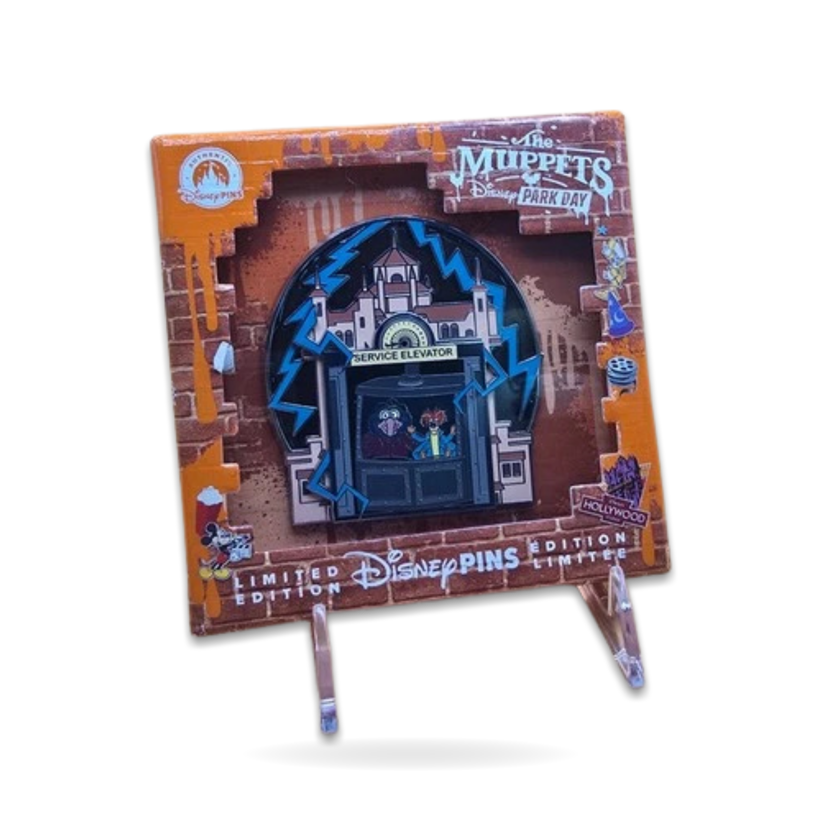 Muppets Day Hollywood Tower of Terror Trading Pin