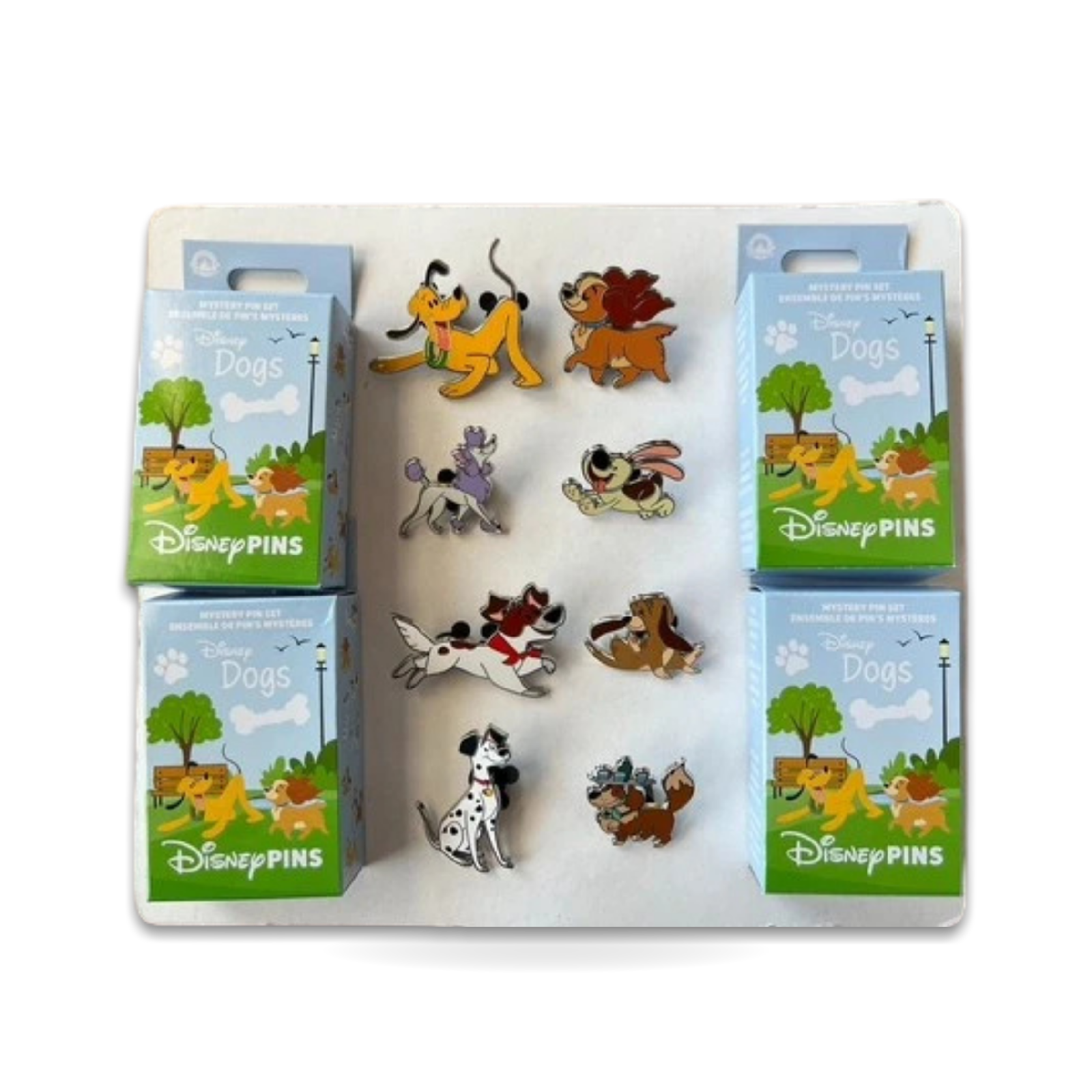 Exclusive Dogs Mystery Complete Set Of Trading Pin