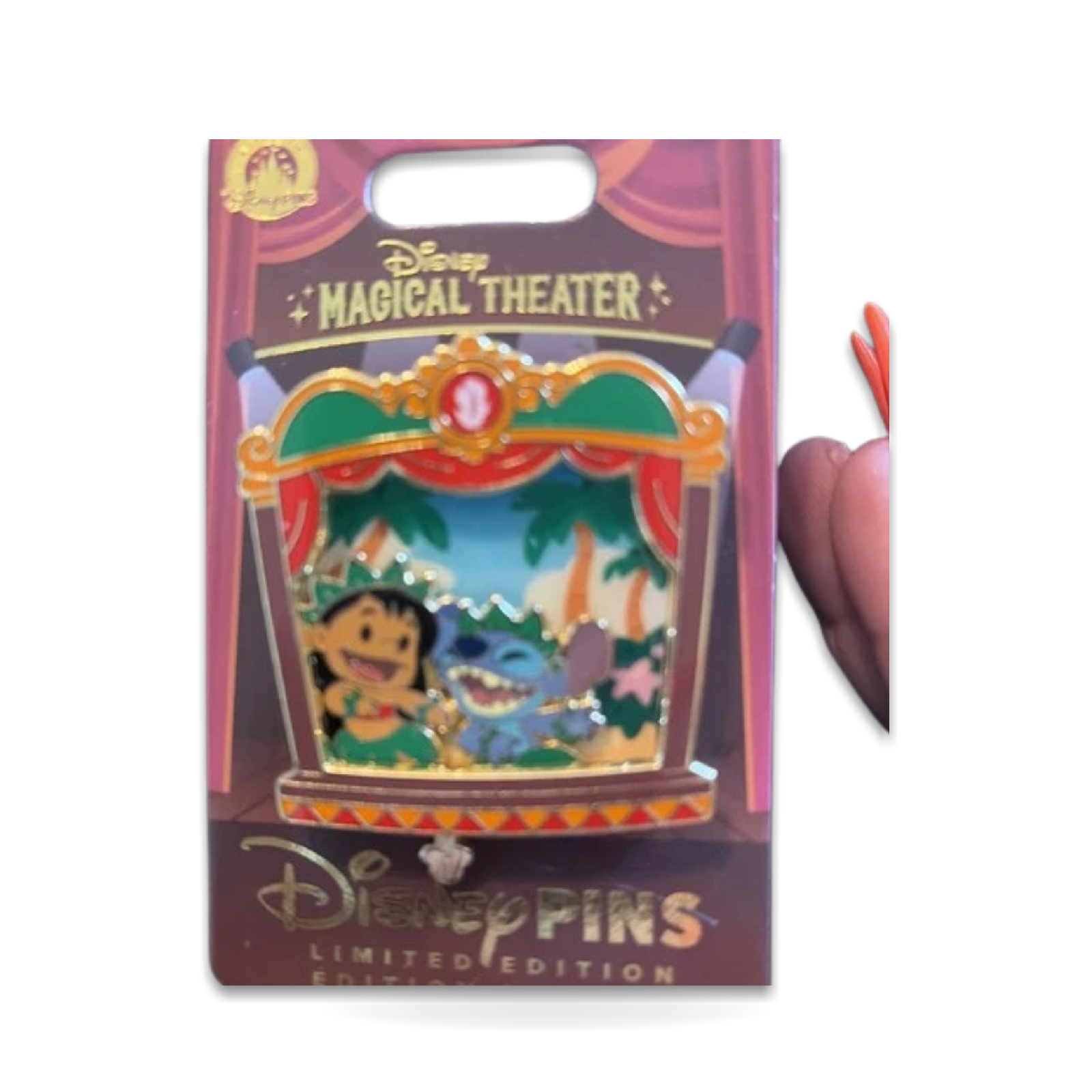 Magical Theater Lilo and Stitch Presale Trading Pin