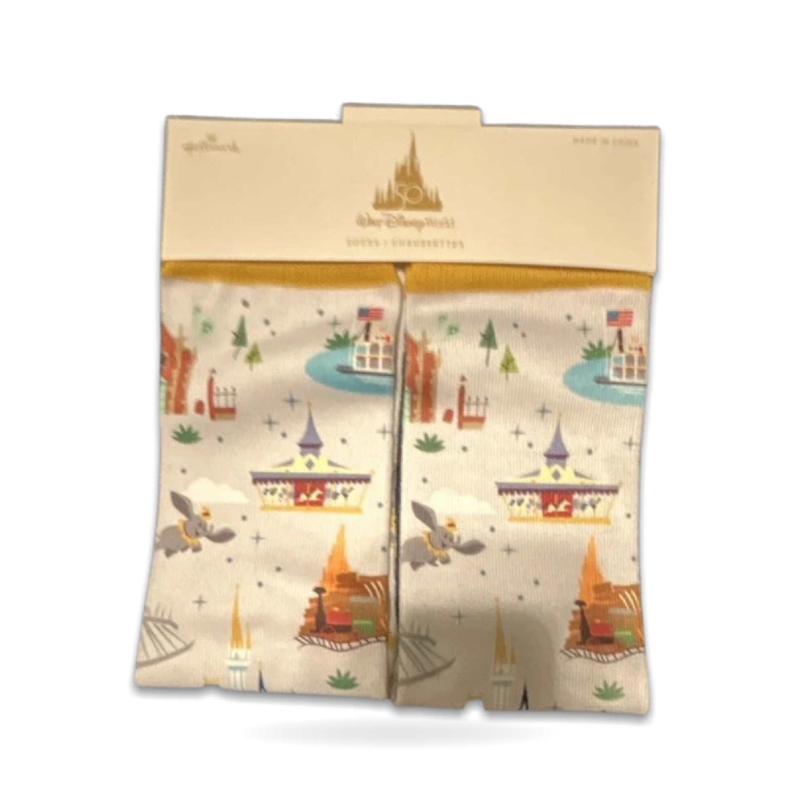 Anniversary Adult Socks White 50th