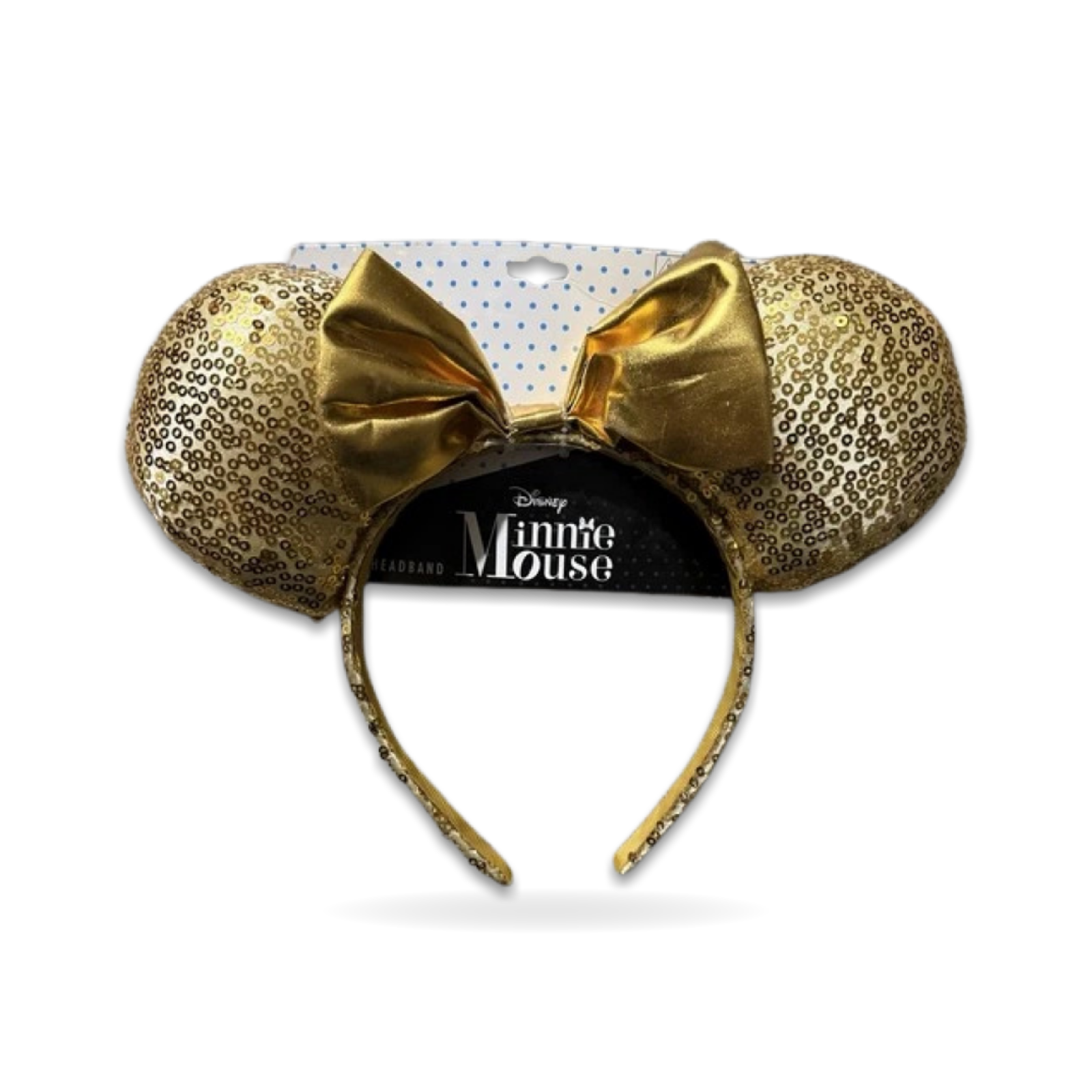 Minnie Mouse Ears Sequin Shiny Bow Ear Headwear