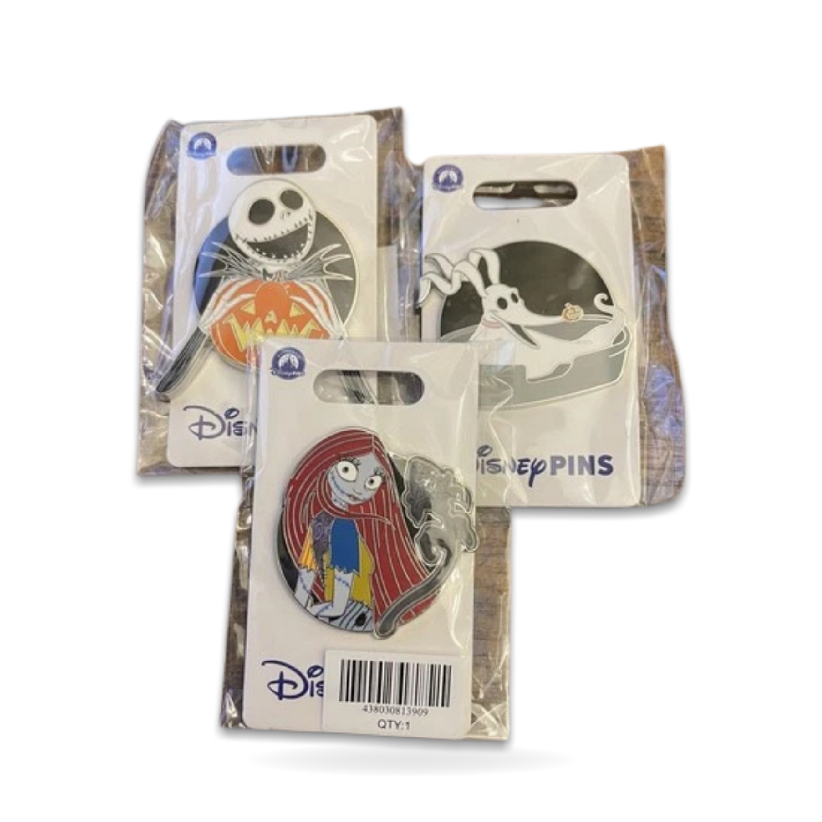 Nightmare Before Christmas Sally Zero Set Trading Pin