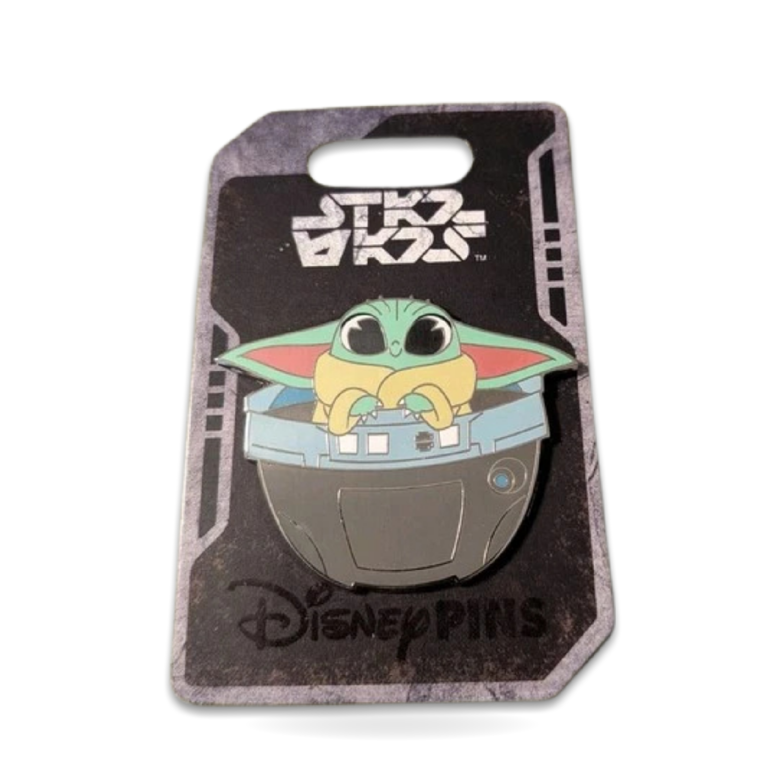 Star Wars Maldolorian Grogu In Pod Trading Pin