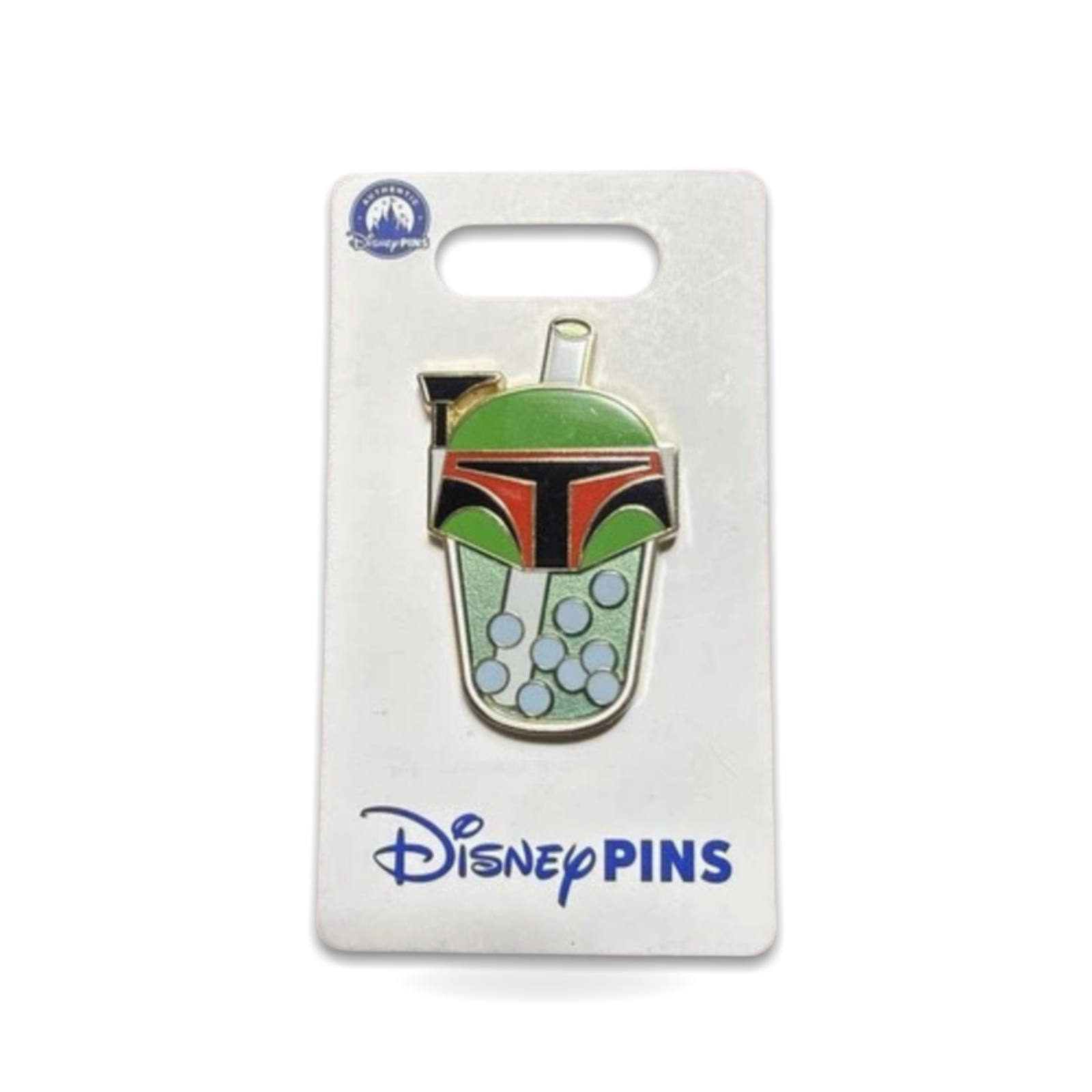 Star Wars Boba Fett Bubble Tea Drink Open Edition Pin Drinkware