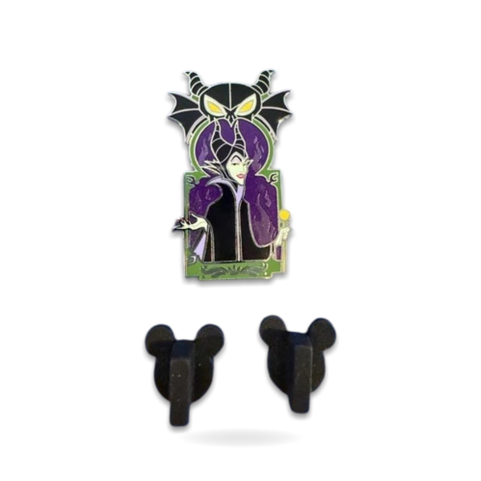 Villain Window Portraits Maleficent Mystery Box Trading Pin