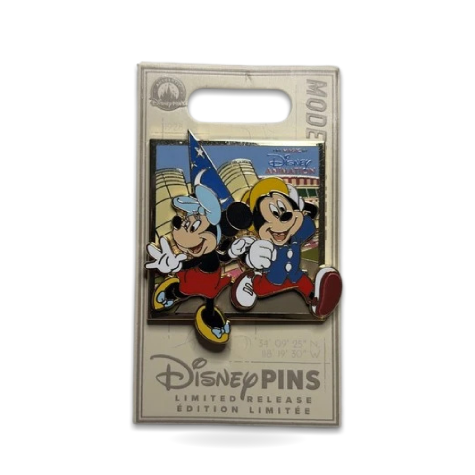Mickey and Minnie Animation Celebration Pin