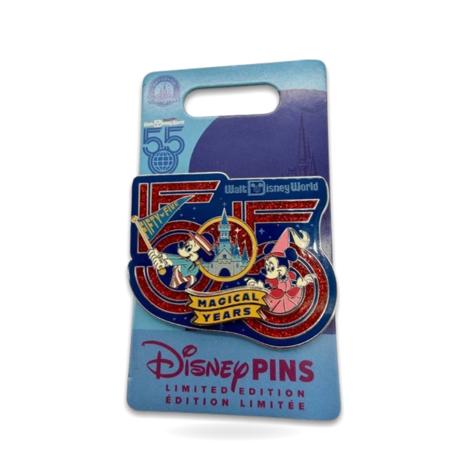 55th Anniversary Mickey Minnie 5000 Trading Pin