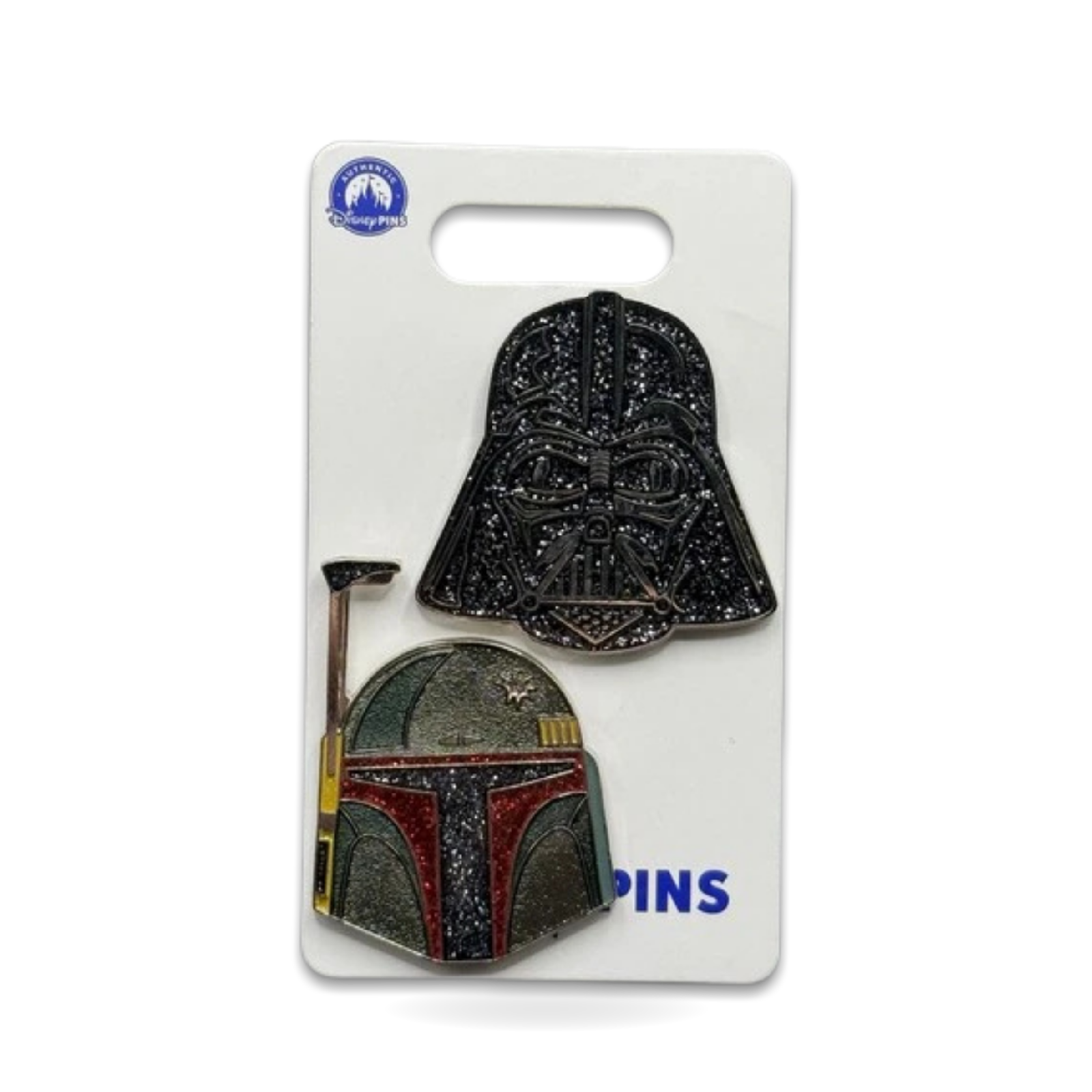 Star Wars Darth Helmet Glitter Set Trading Pin